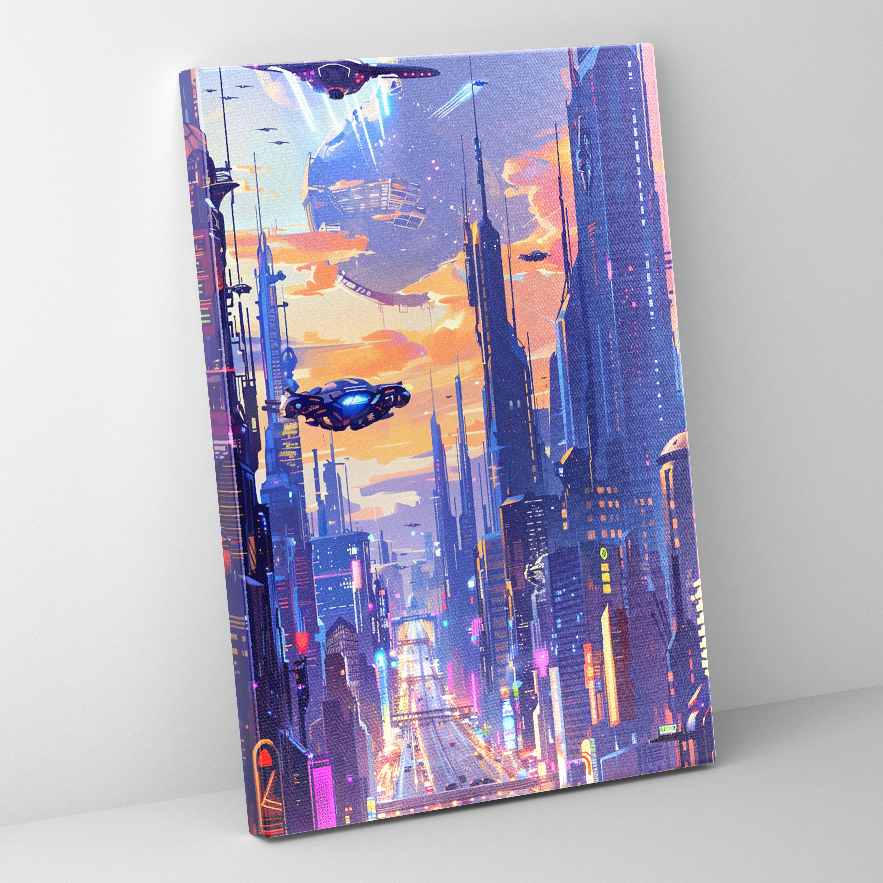 Futurism Art Style Wall Art - Futurism, Canvas Print, Wall Decoration, Wall Art