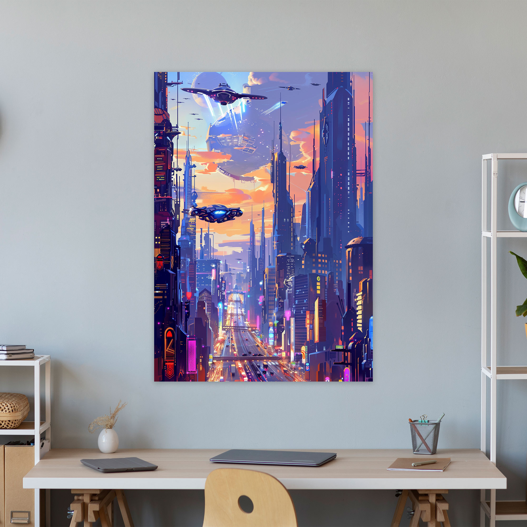 Futurism Art Style Wall Art - Futurism, Canvas Print, Wall Decoration, Wall Art