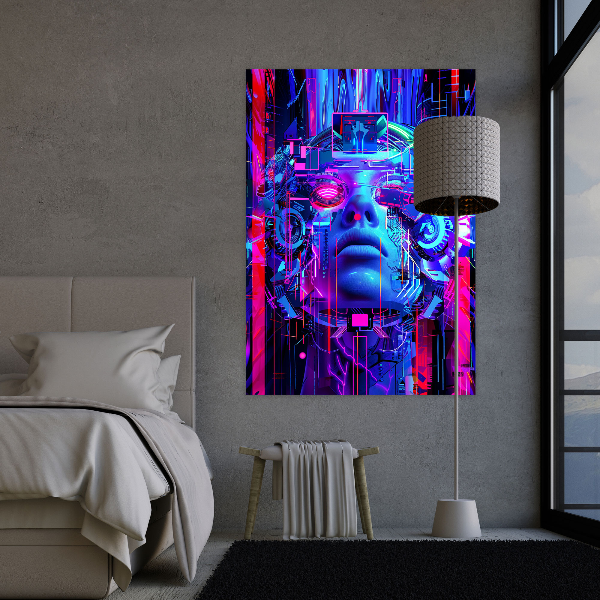 Futurism Art Style Canvas Wall Art - Futurism, Canvas Wall Art, Home Decoration, Wall Art
