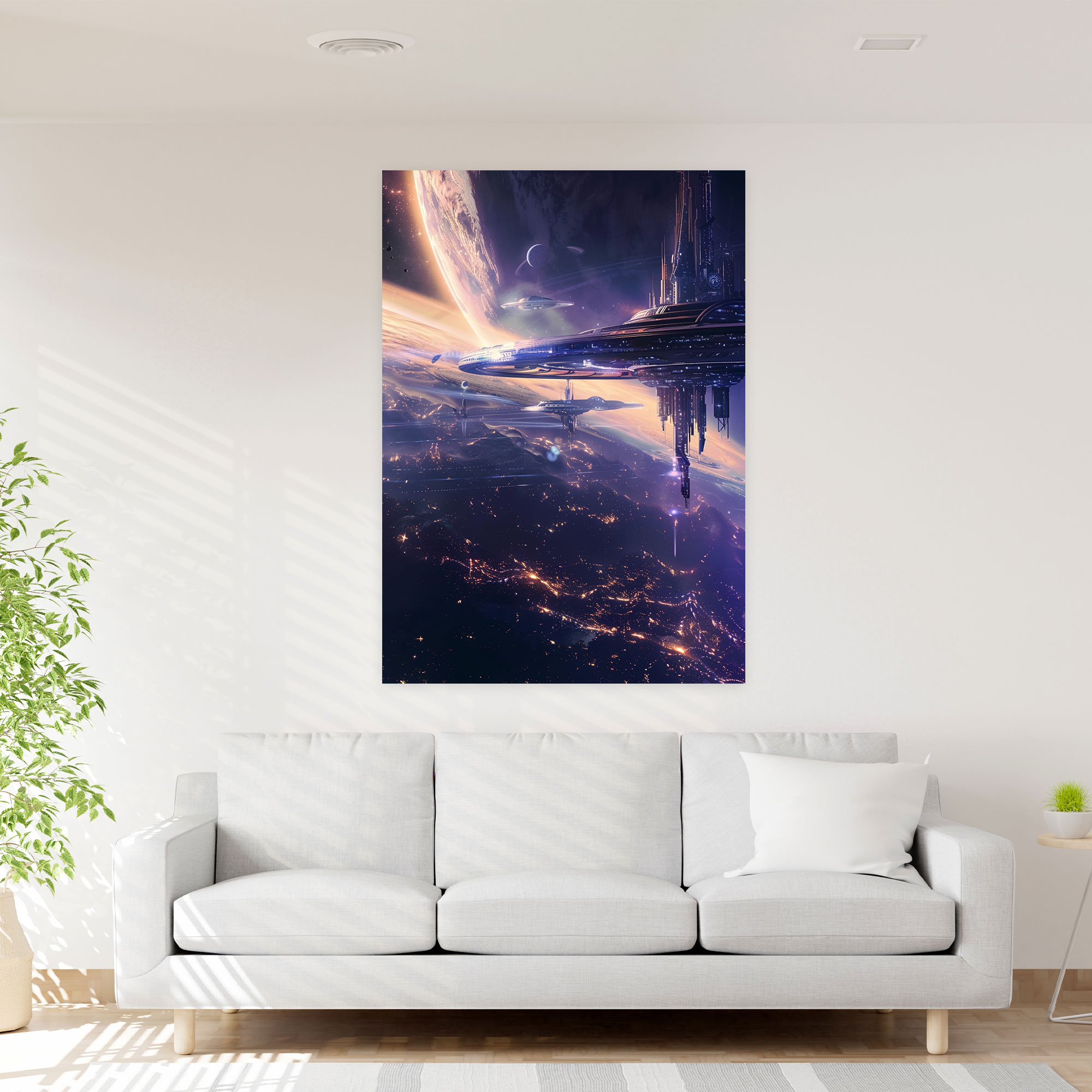 Futurism Art Style Wall Art - Futurism, Wall Art, Wall Decoration, Home Decoration