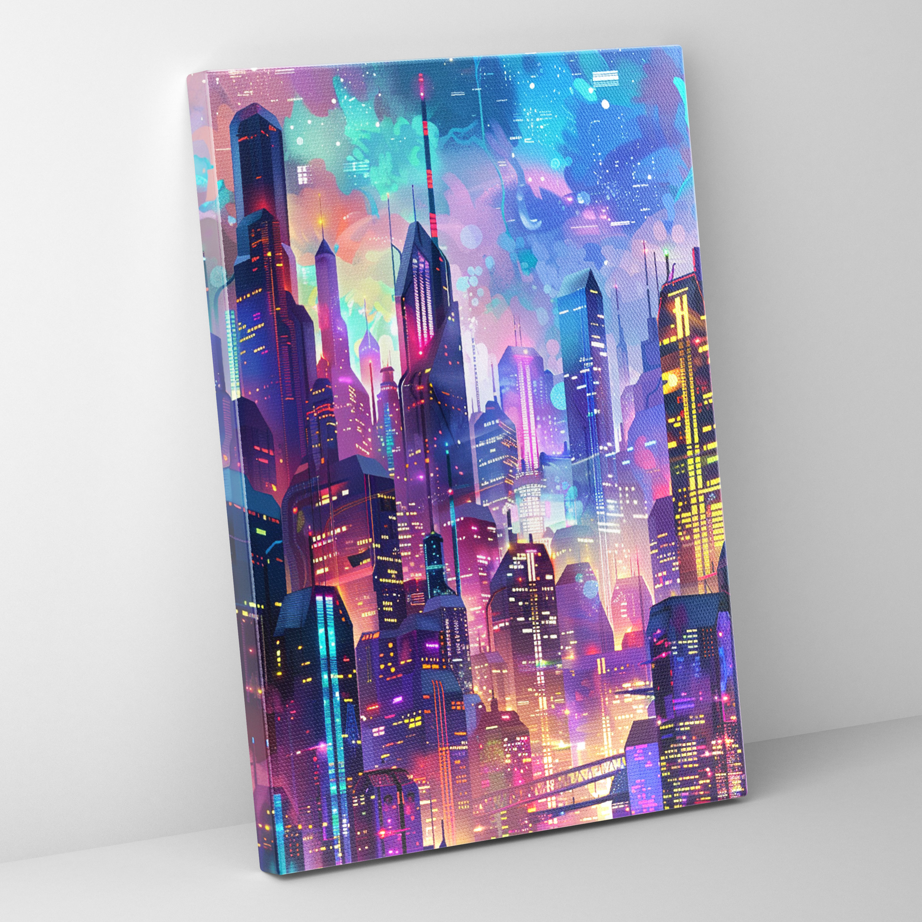 Futurism Art Style Wall Decoration - Futurism, Wall Decoration, Home Decoration, Canvas