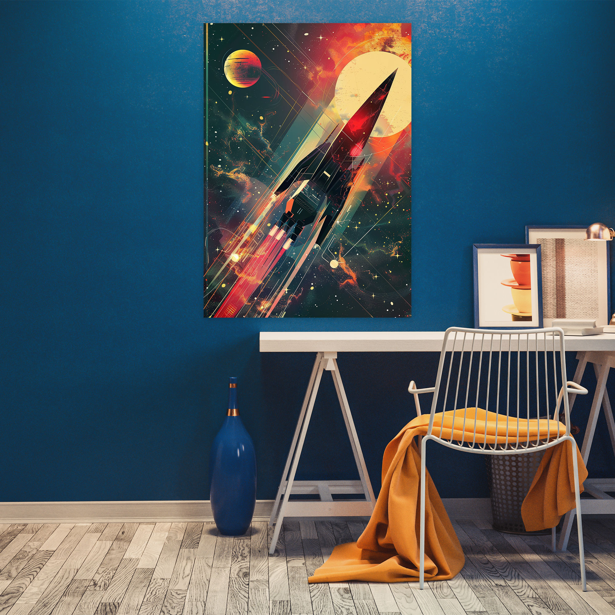 Futurism Art Style Canvas Wall Art - Futurism, Wall Art, Canvas Print, Futurism Art Style