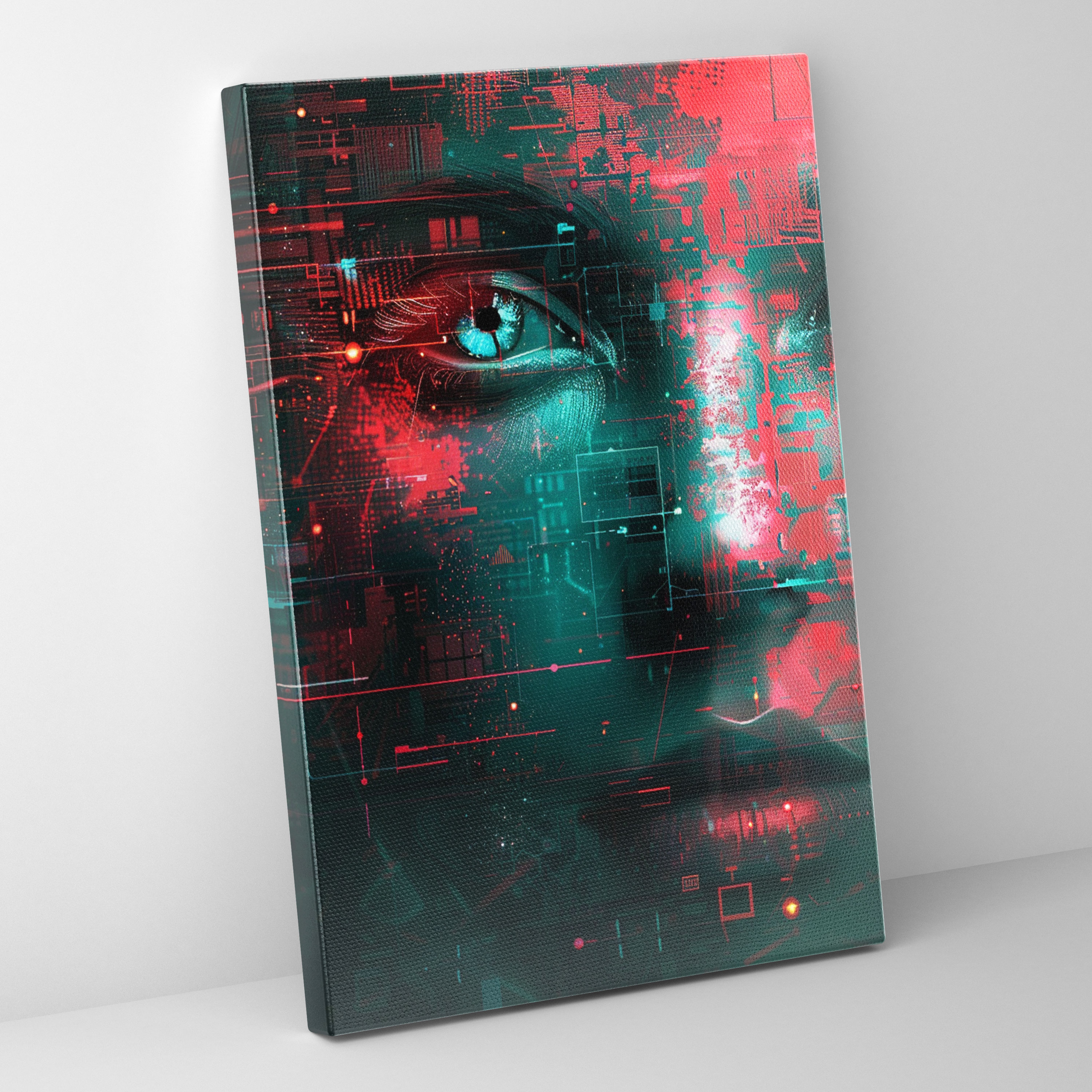Futurism Art Style Canvas Print - Futurism, Canvas Print, Canvas Wall Art, Wall Art