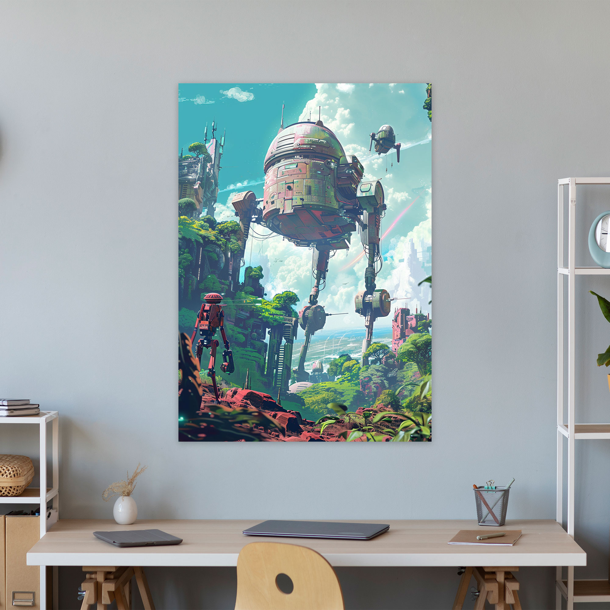 Futurism Art Style Wall Decoration - Futurism, Canvas Wall Art, Home Decoration, Wall Decoration