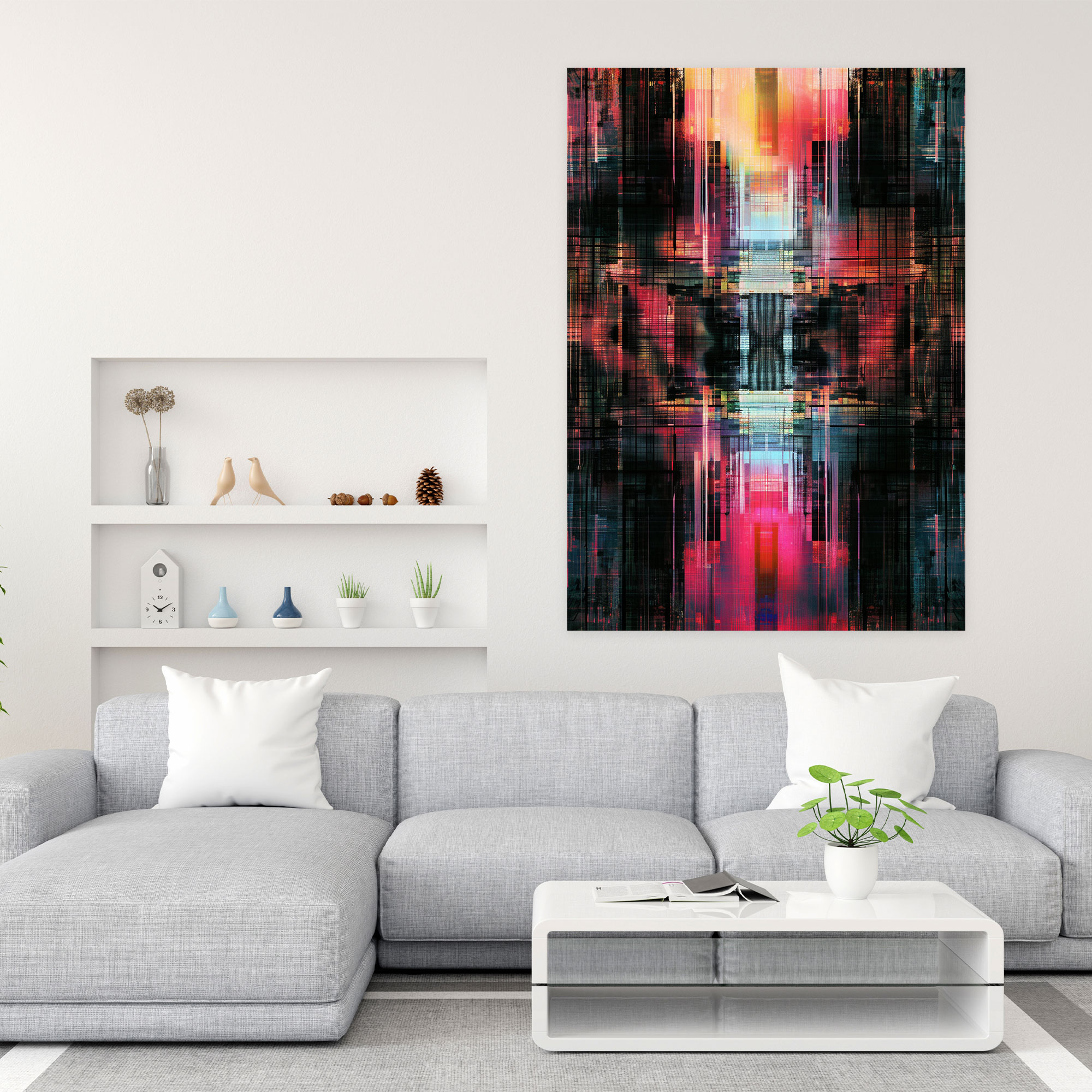 Futurism Art Style Canvas Print - Futurism, Canvas Wall Art, Canvas, Futurism Art Style
