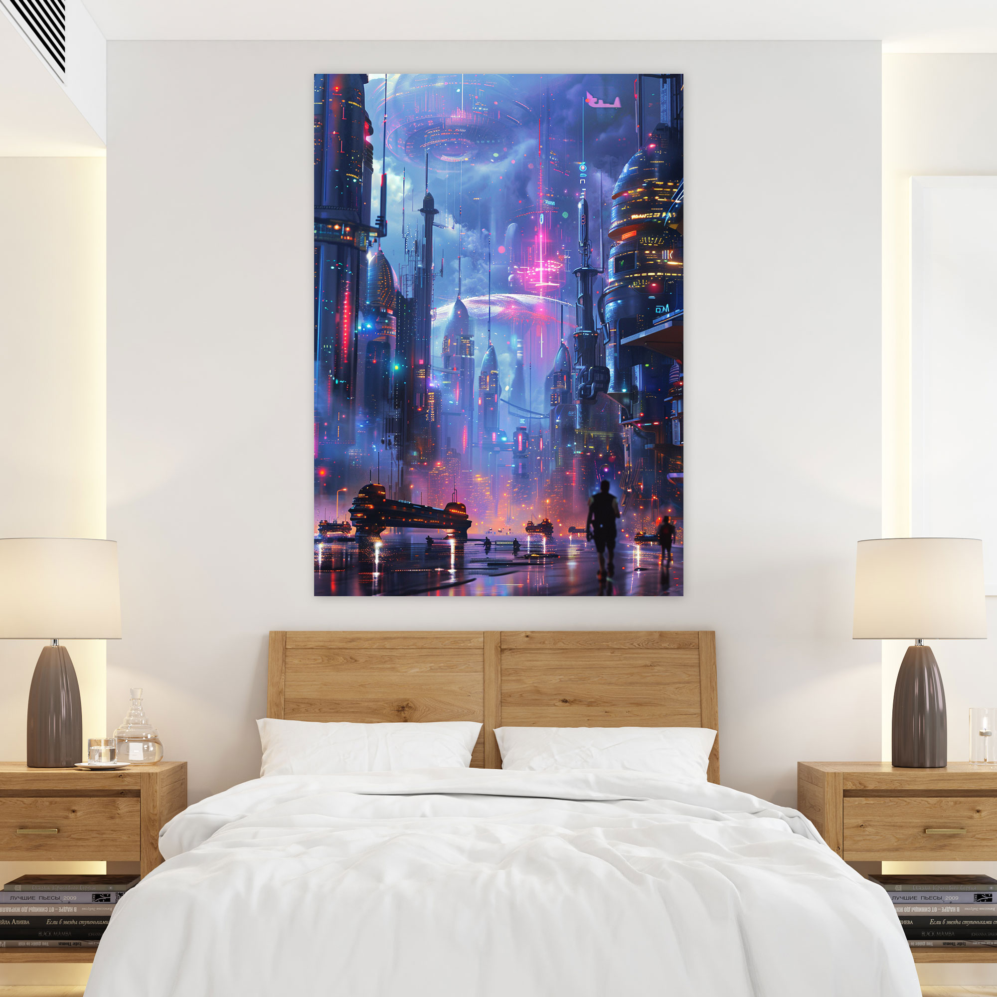Futurism Art Style Wall Art - Futurism, Canvas, Wall Decoration, Home Decoration