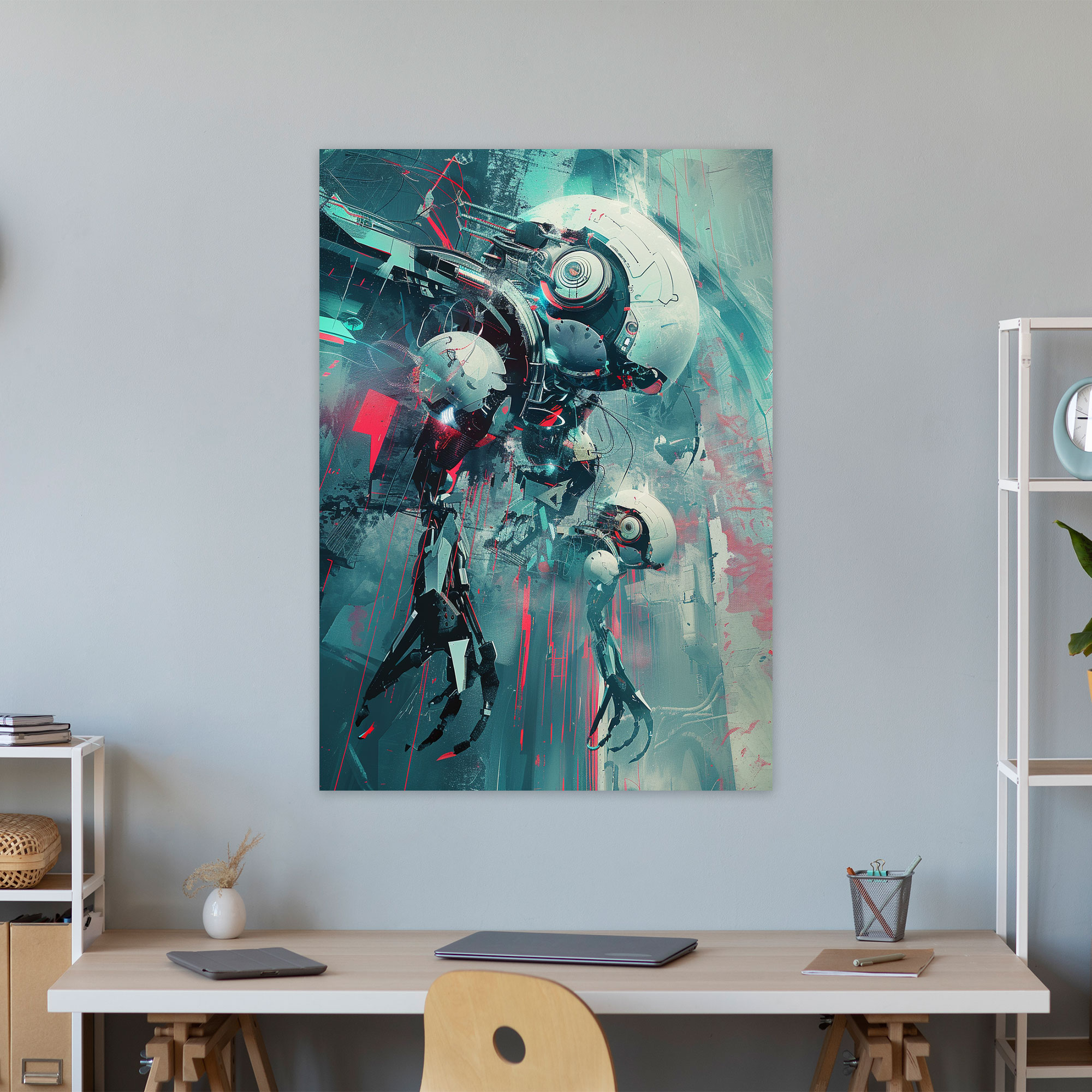 Futurism Art Style Wall Decoration - Futurism, Home Decoration, Canvas, Wall Decoration