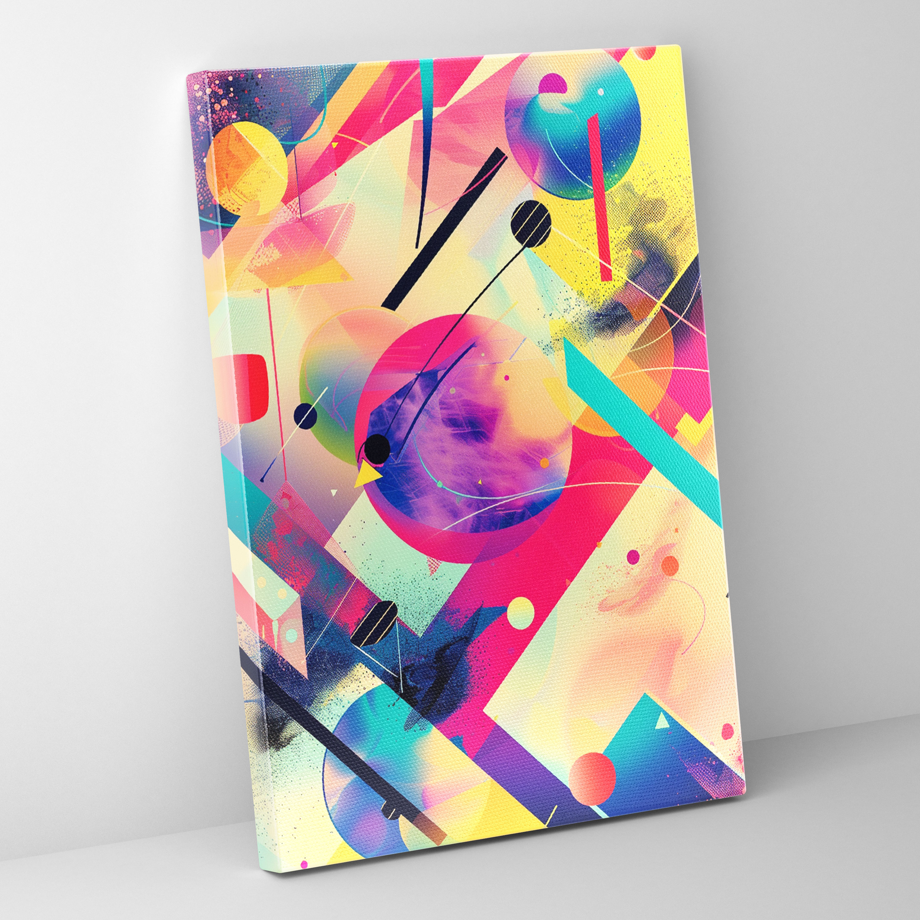 Futurism Art Style Canvas Print - Futurism, Canvas Wall Art, Home Decoration, Canvas Print