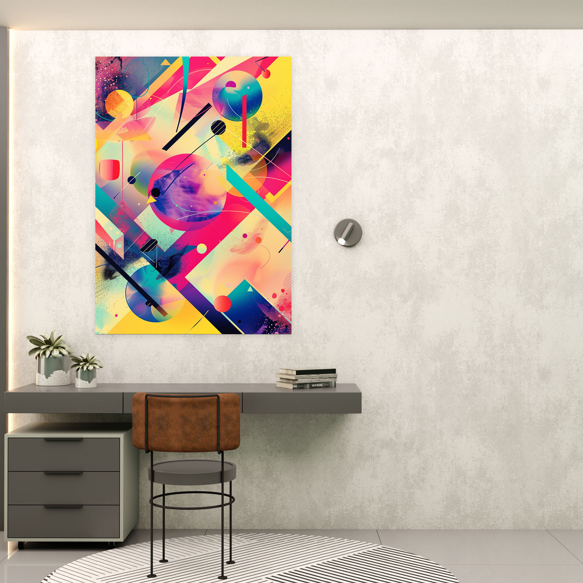 Futurism Art Style Canvas Print - Futurism, Canvas Wall Art, Home Decoration, Canvas Print