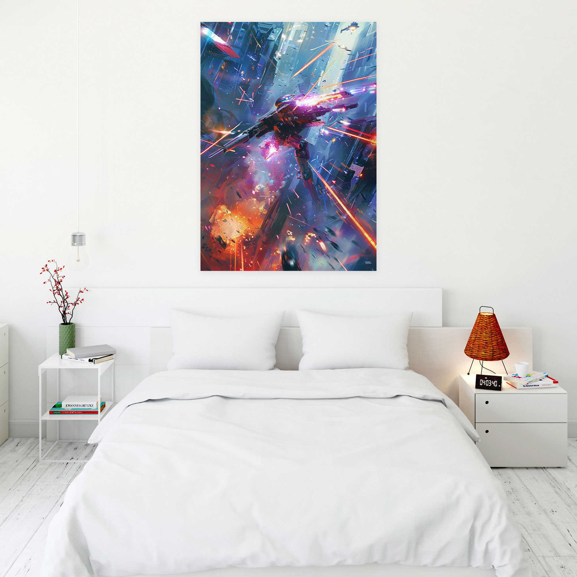Futurism Art Style Wall Decoration - Futurism, Canvas Wall Art, Canvas, Home Decoration