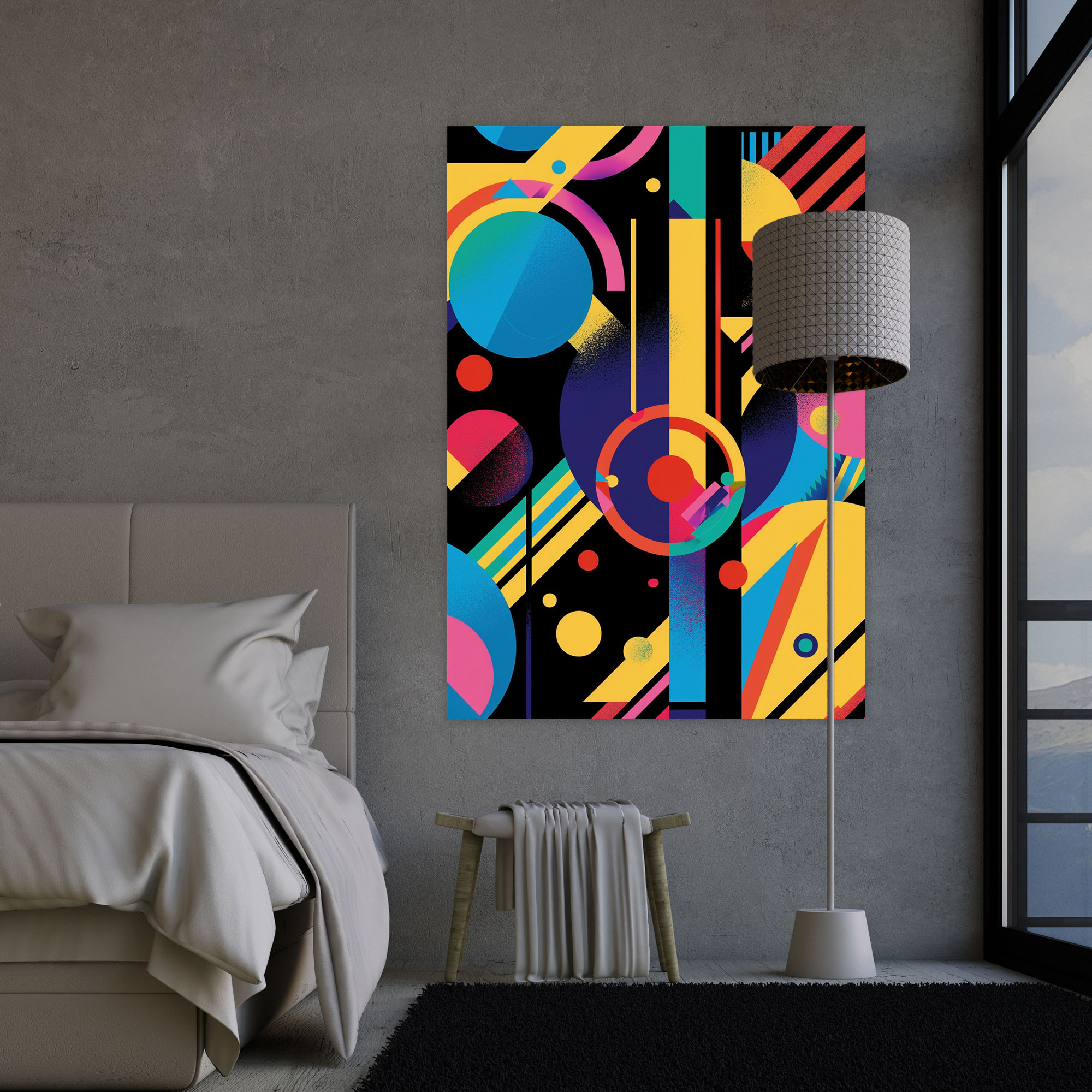 Futurism Art Style Canvas Print - Futurism, Futurism Art Style, Canvas Wall Art, Wall Decoration