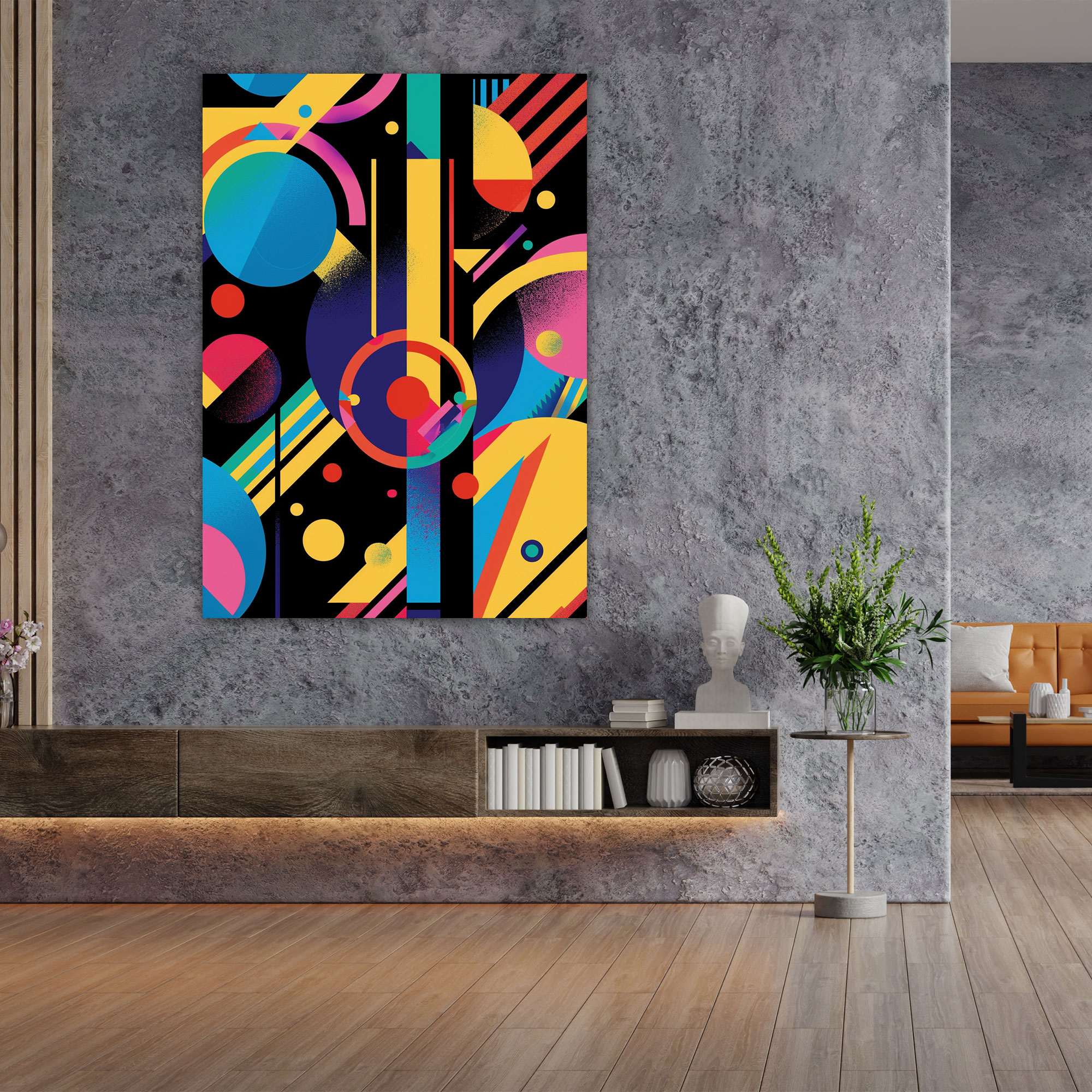 Futurism Art Style Canvas Print - Futurism, Futurism Art Style, Canvas Wall Art, Wall Decoration