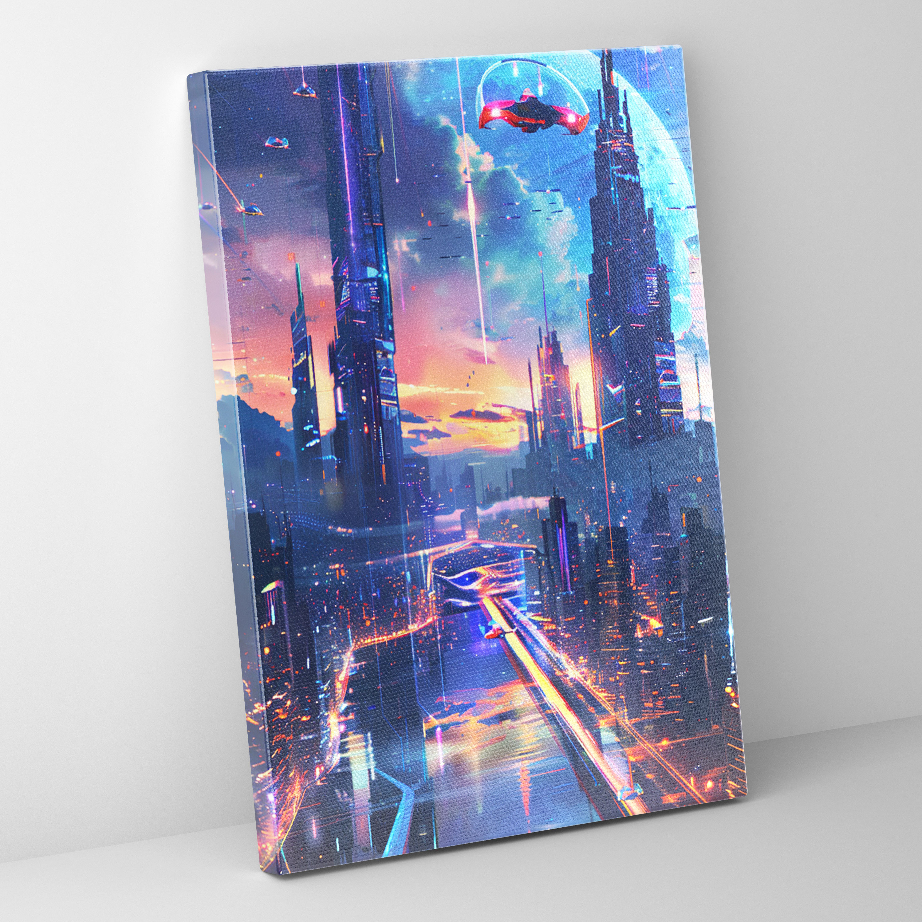Futurism Art Style Wall Decoration - Futurism, Canvas, Home Decoration, Canvas Wall Art