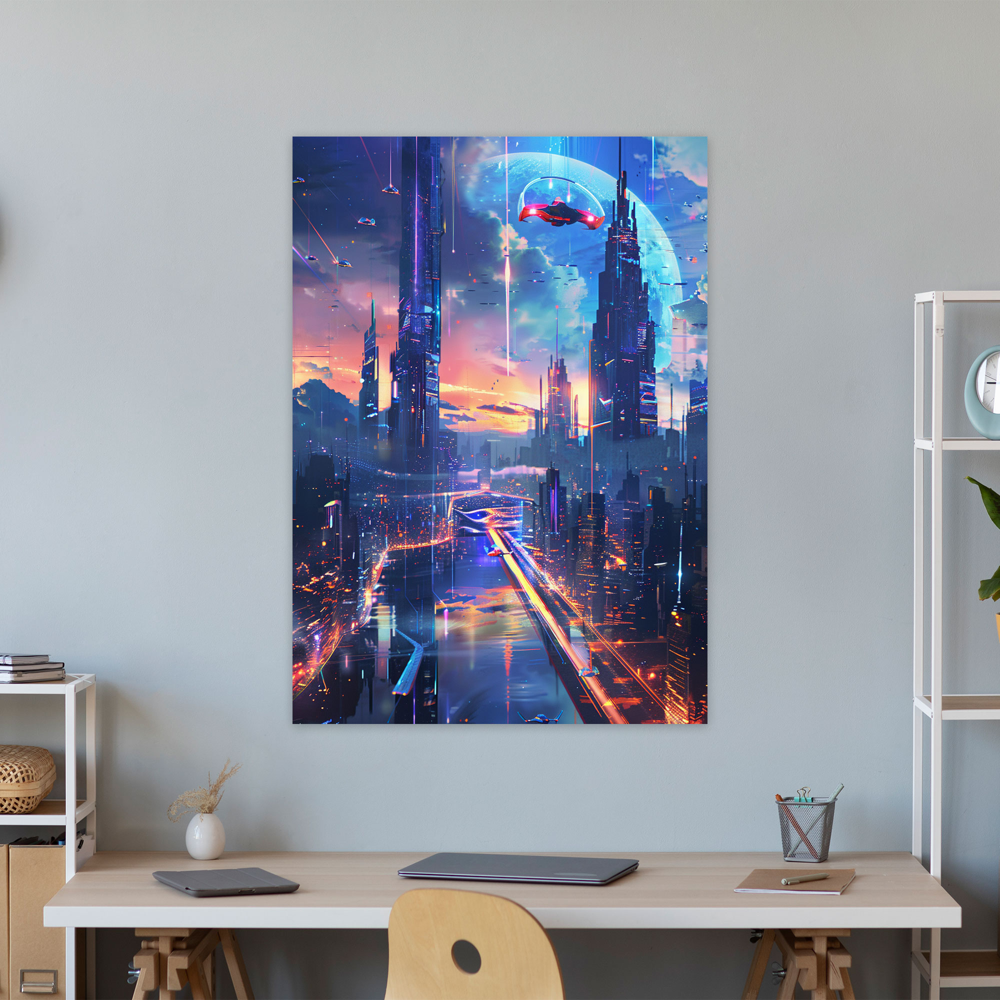Futurism Art Style Wall Decoration - Futurism, Canvas, Home Decoration, Canvas Wall Art