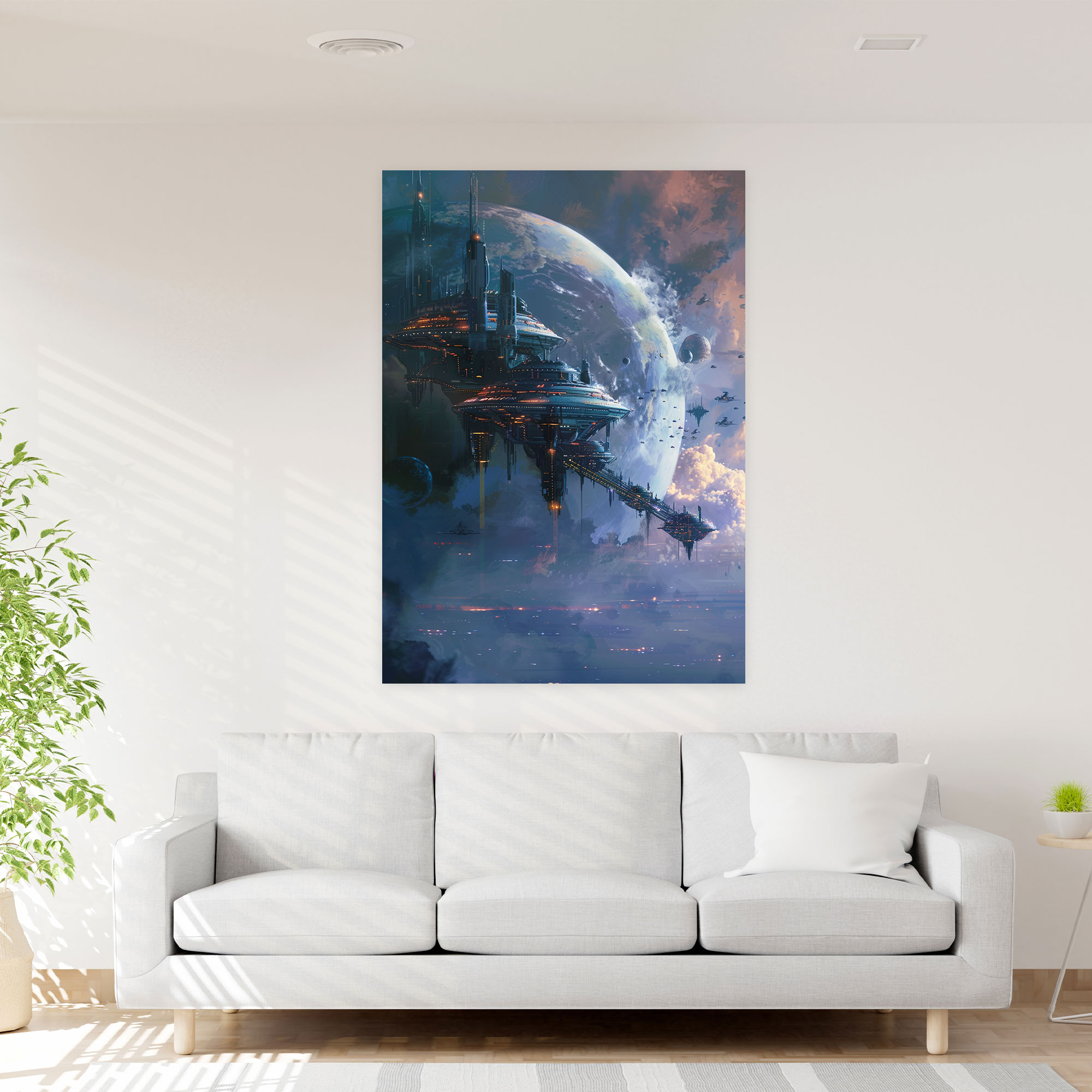 Futurism Art Style Wall Art - Futurism, Wall Decoration, Home Decoration, Futurism Art Style