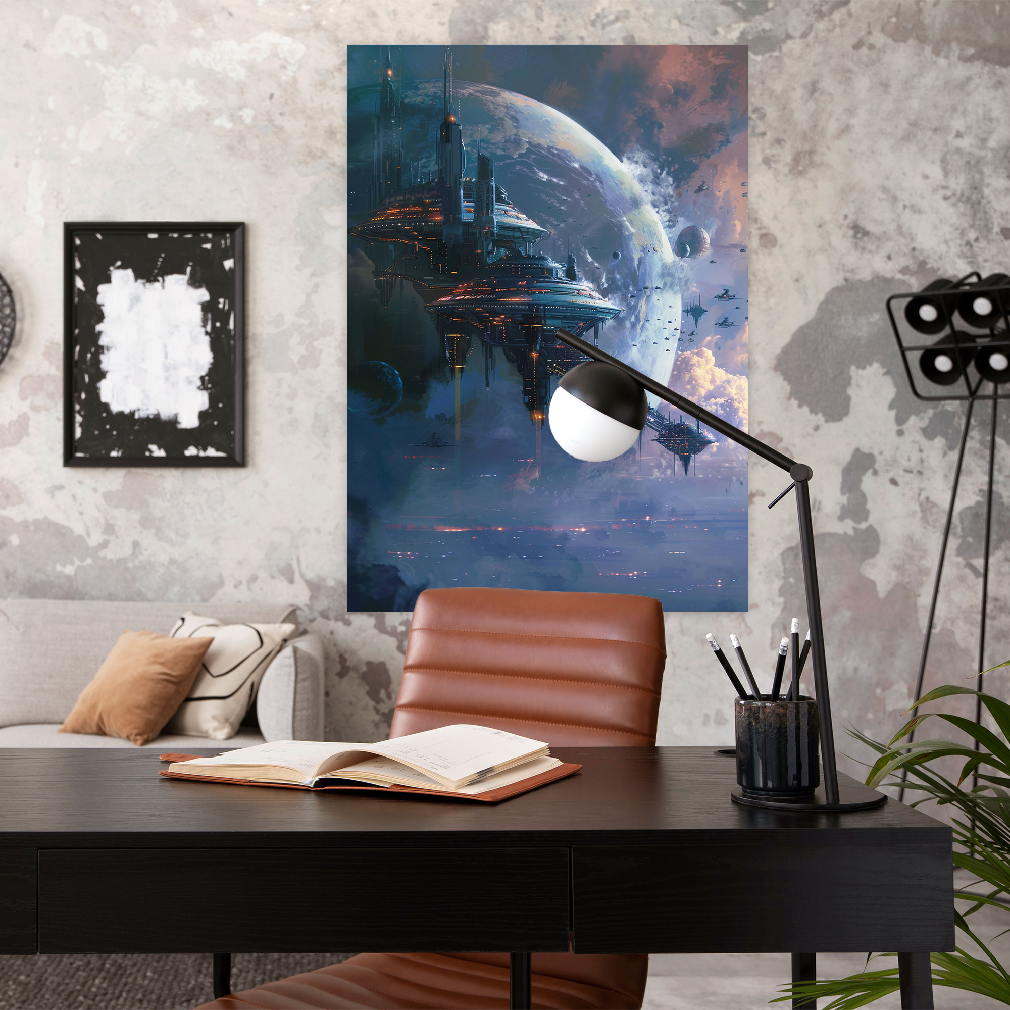 Futurism Art Style Wall Art - Futurism, Wall Decoration, Home Decoration, Futurism Art Style