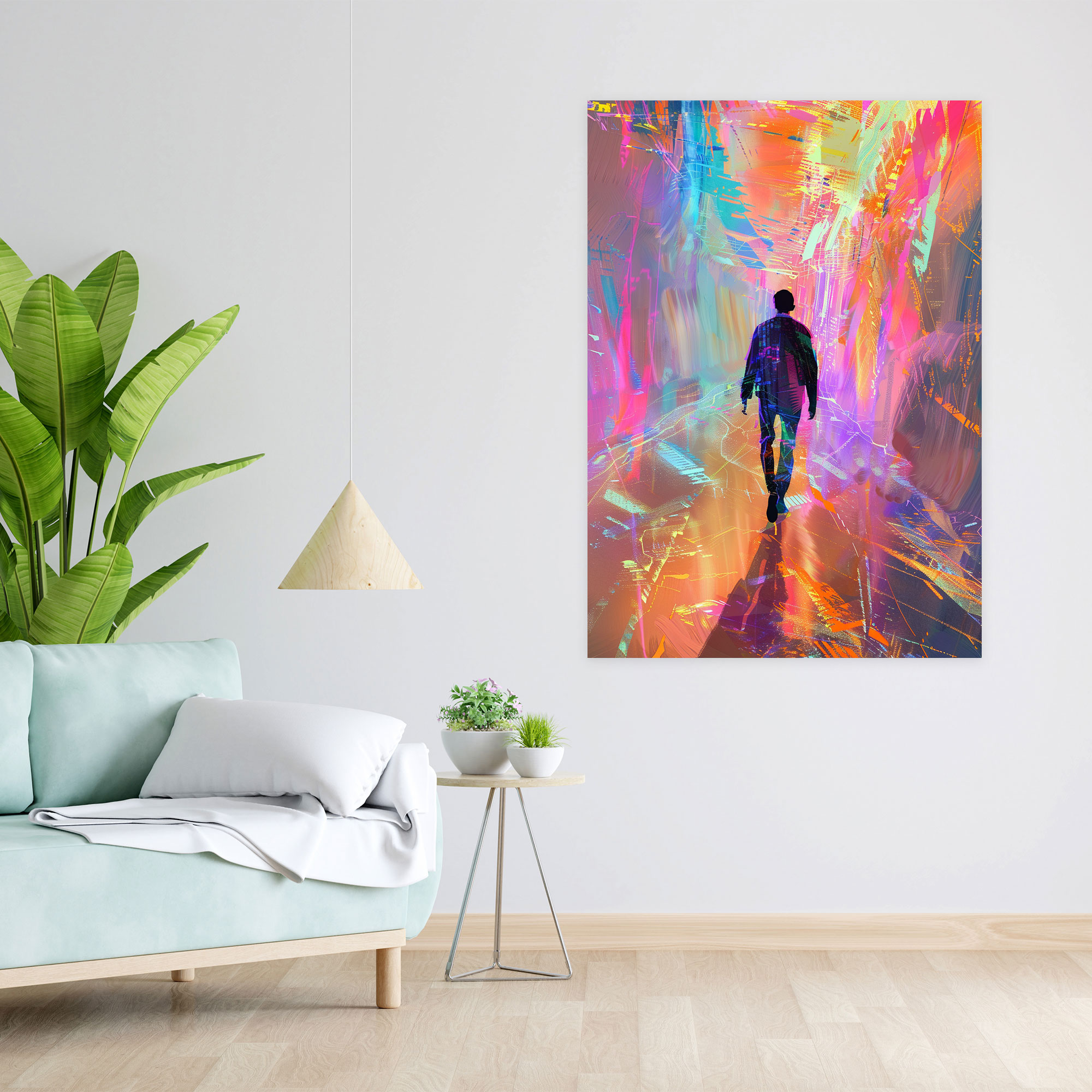 Futurism Art Style Wall Decoration - Futurism, Futurism Art Style, Home Decoration, Canvas