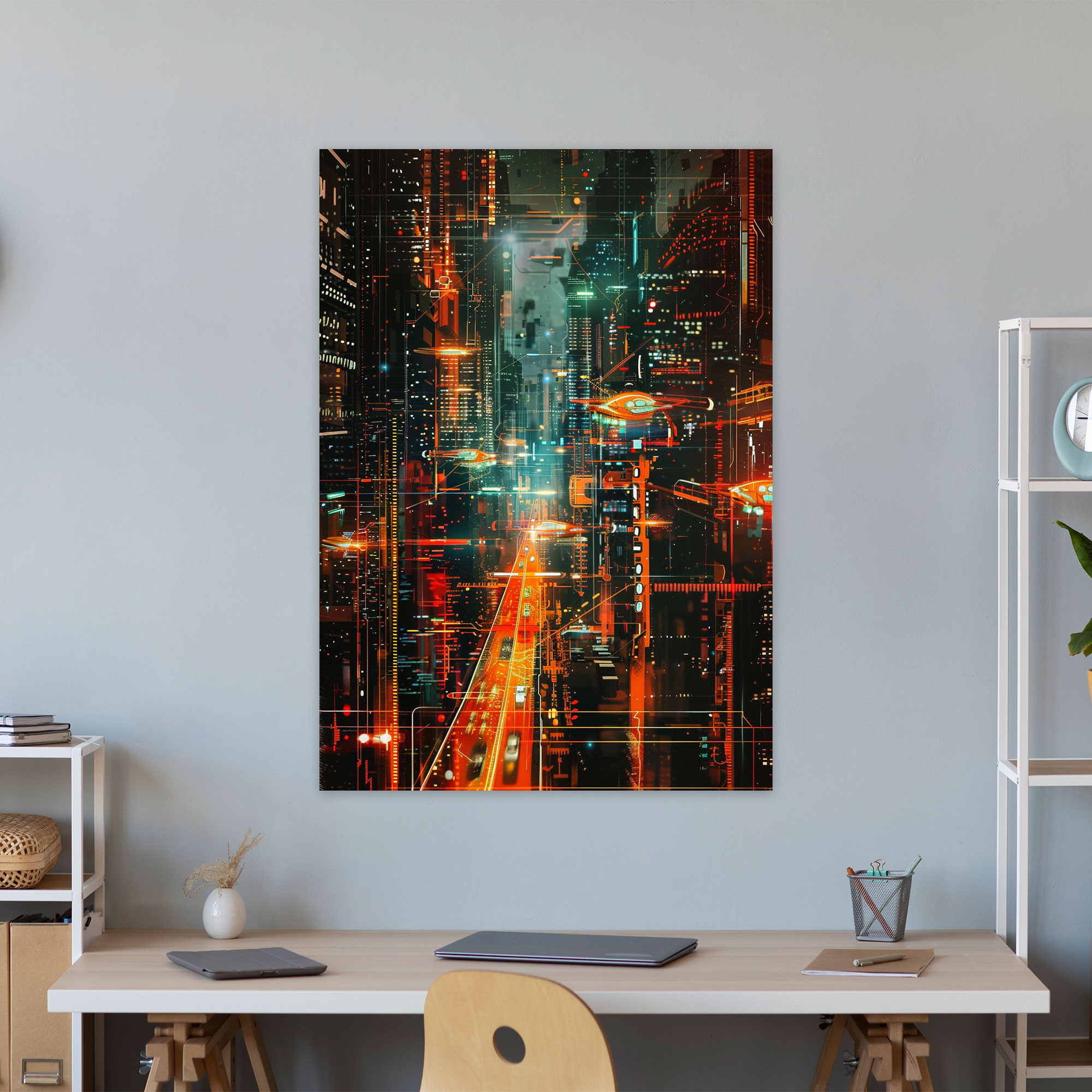 Futurism Art Style Canvas Print - Futurism, Futurism Art Style, Wall Decoration, Wall Art