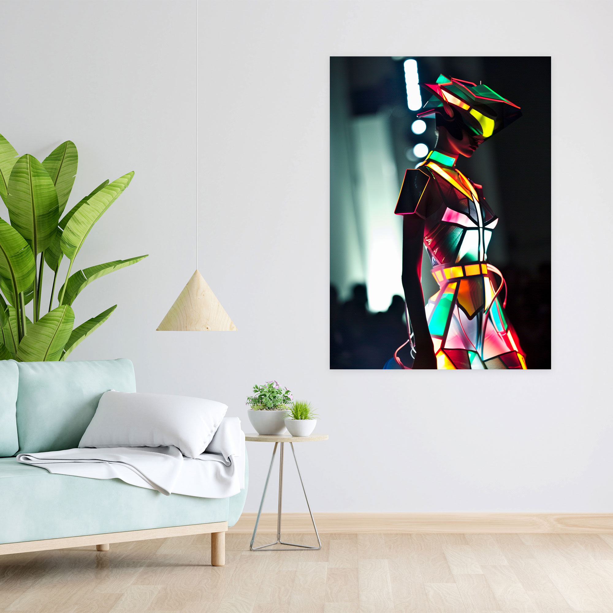 Futurism Art Style Canvas Print - Futurism, Wall Art, Wall Decoration, Canvas Wall Art