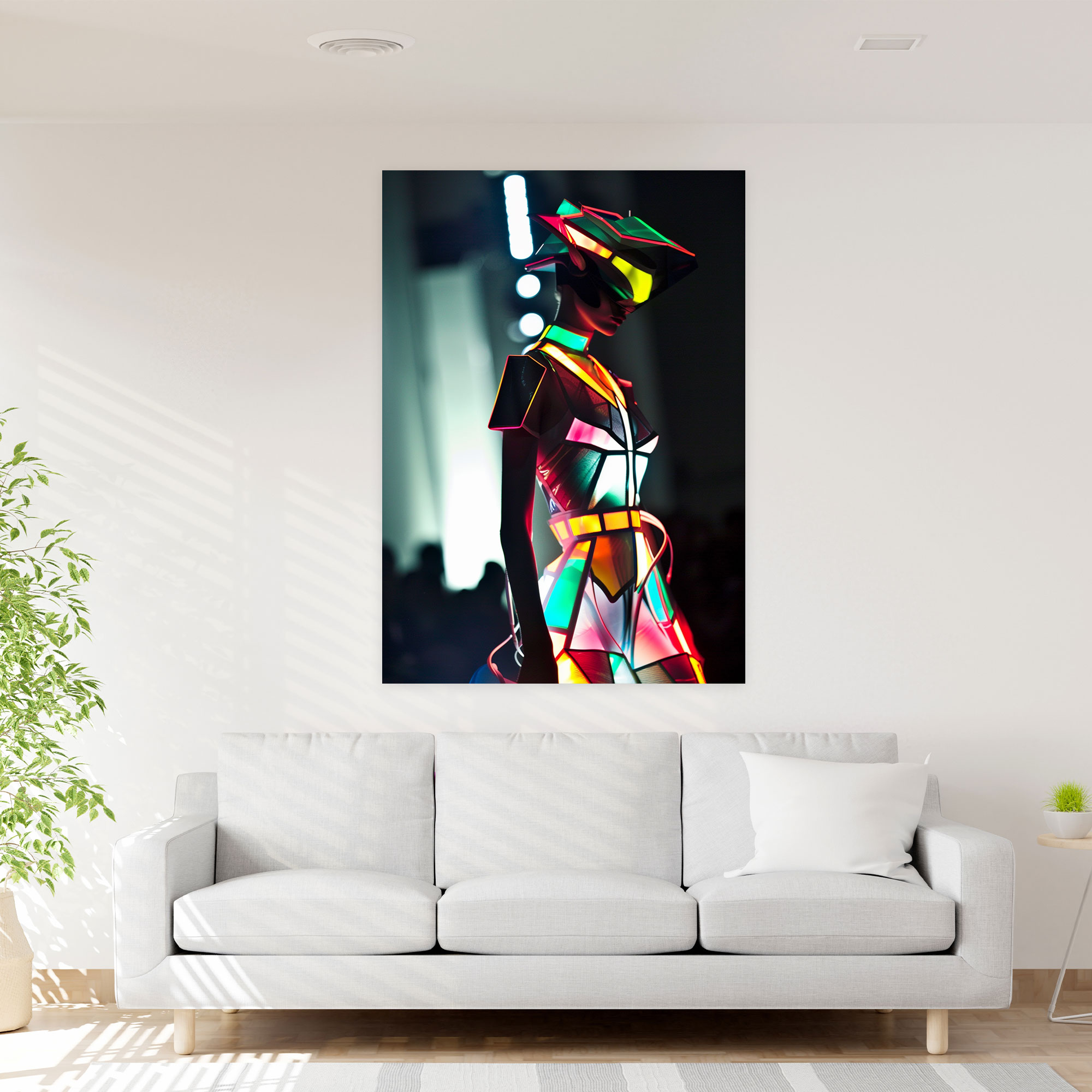 Futurism Art Style Canvas Print - Futurism, Wall Art, Wall Decoration, Canvas Wall Art