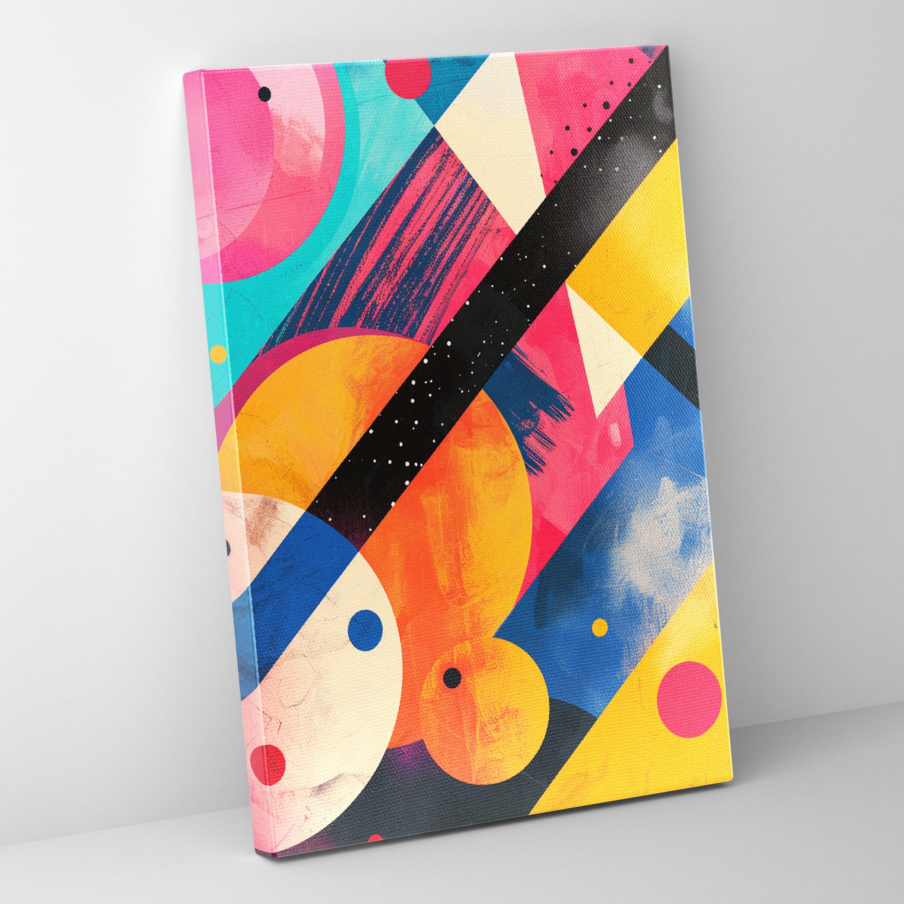 Futurism Art Style Canvas Print - Futurism, Canvas Wall Art, Wall Decoration, Canvas Print