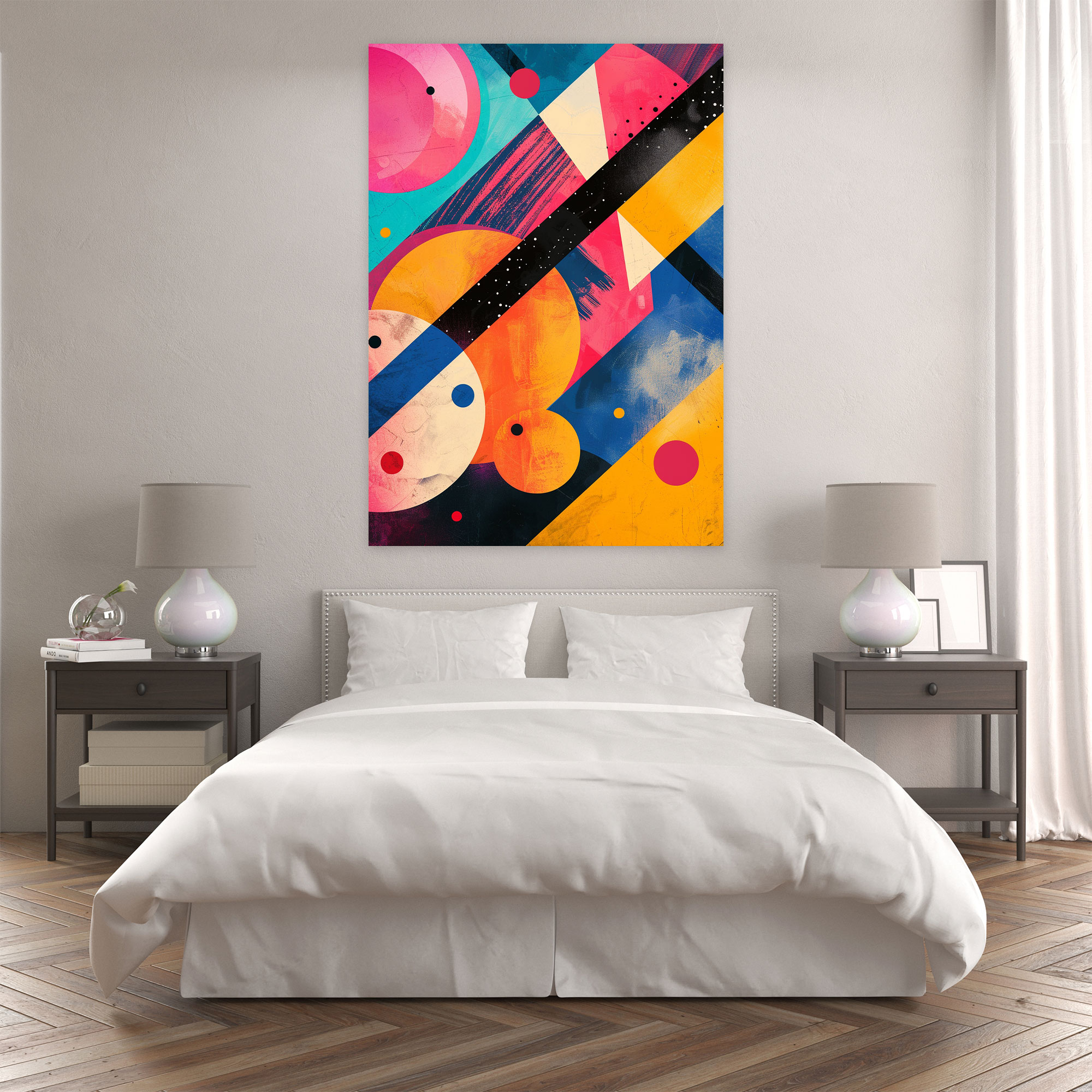 Futurism Art Style Canvas Print - Futurism, Canvas Wall Art, Wall Decoration, Canvas Print