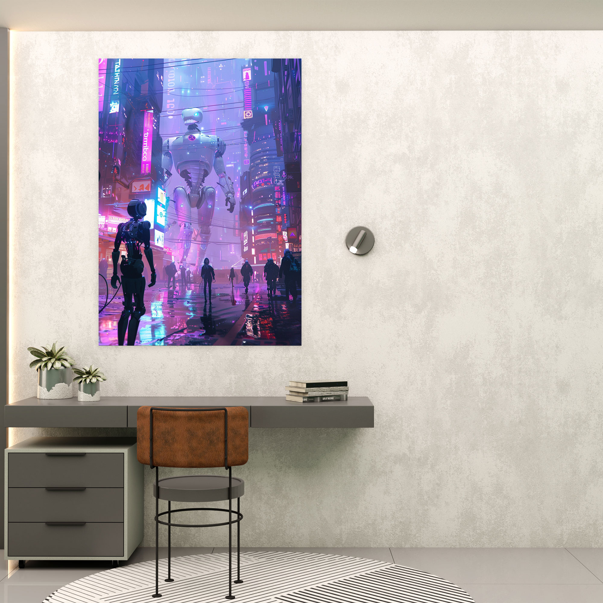 Futurism Art Style Wall Decoration - Futurism, Canvas Wall Art, Home Decoration, Wall Decoration