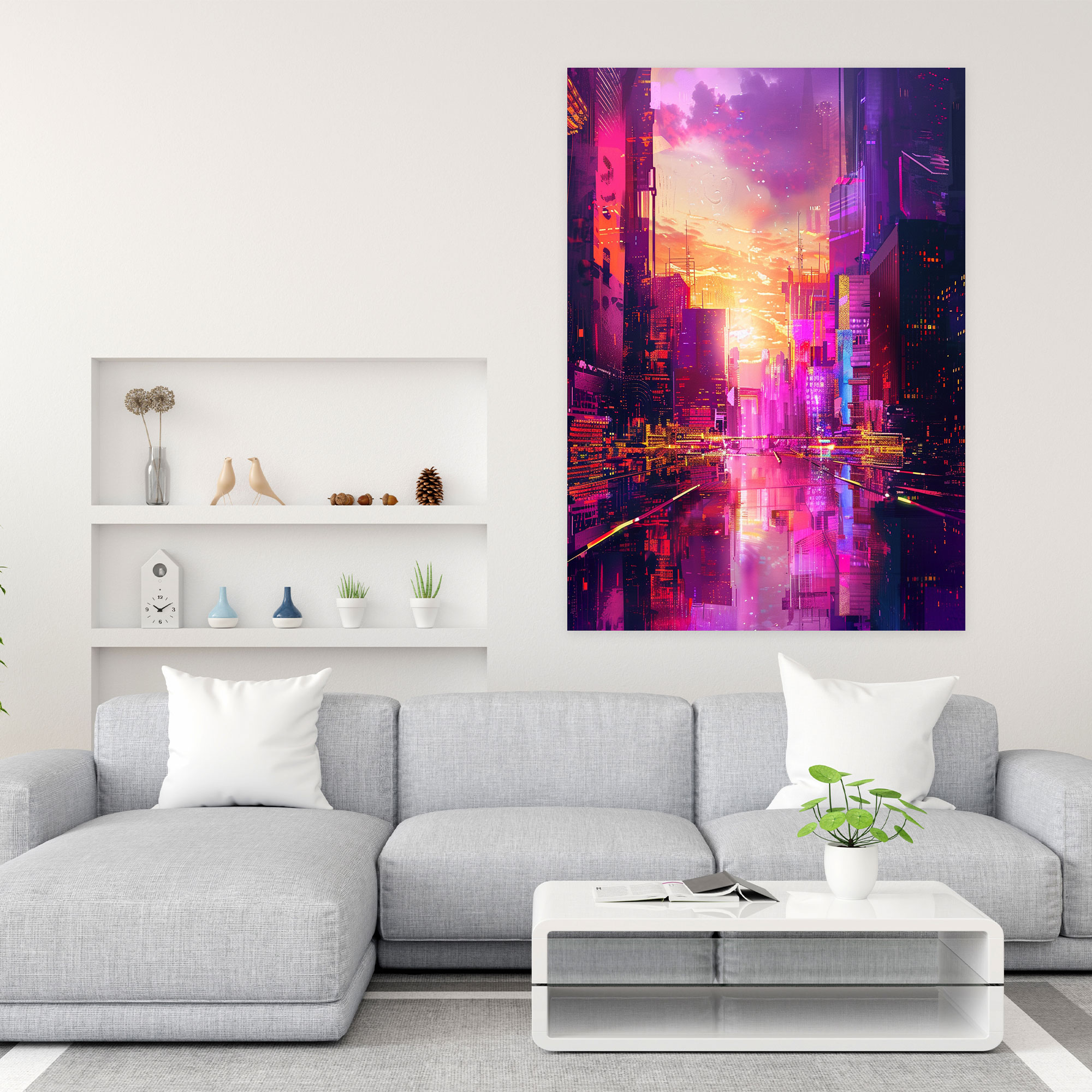 Futurism Art Style Canvas Print - Futurism, Futurism Art Style, Canvas, Wall Decoration