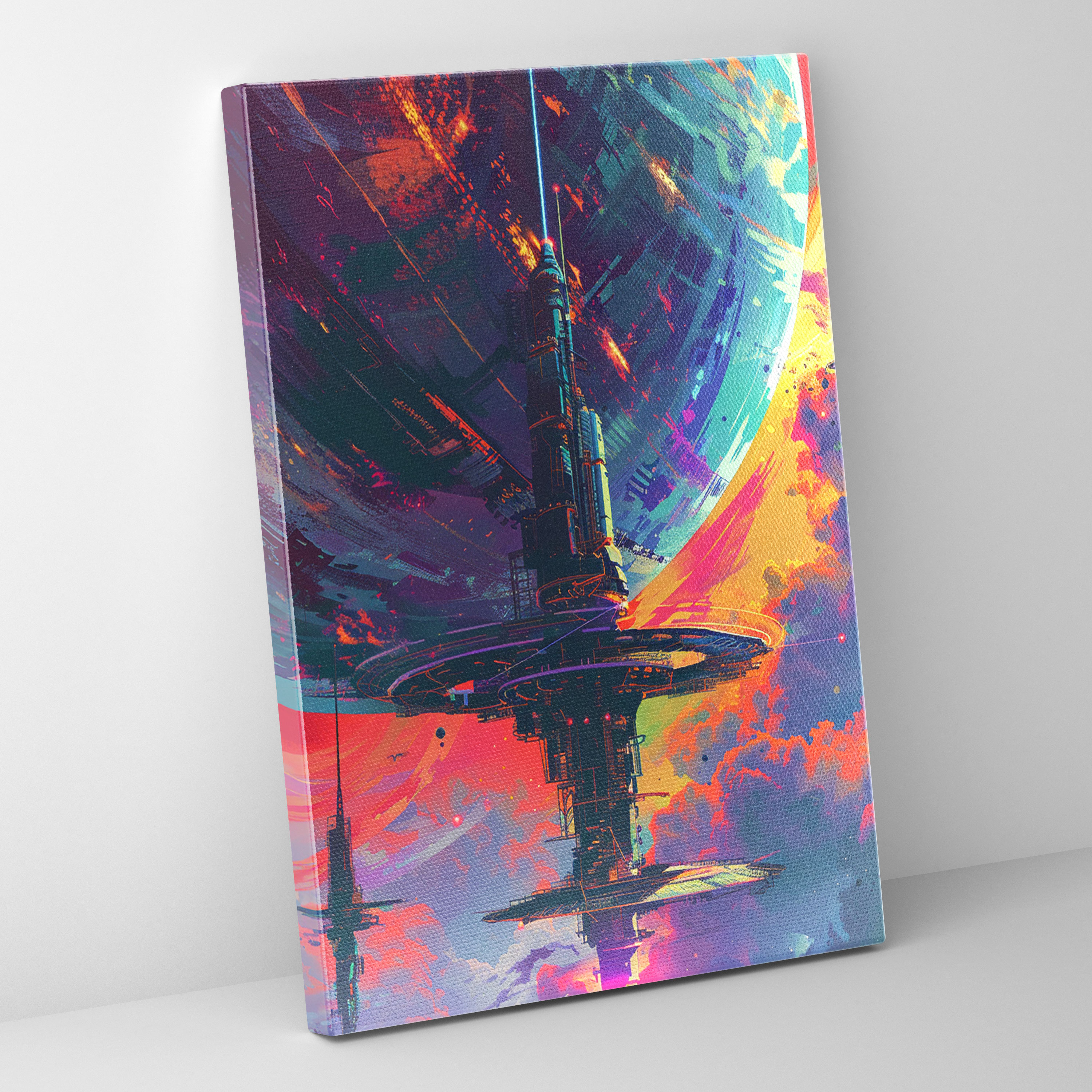 Futurism Art Style Wall Art - Futurism, Home Decoration, Wall Decoration, Futurism Art Style