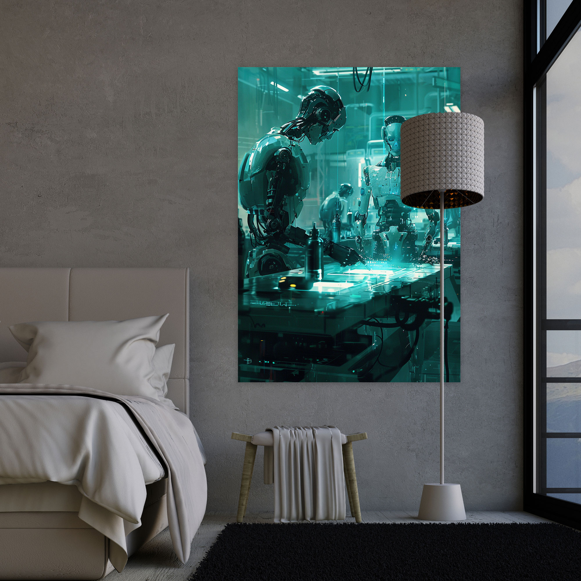 Futurism Art Style Canvas Print - Futurism, Wall Decoration, Home Decoration, Wall Art