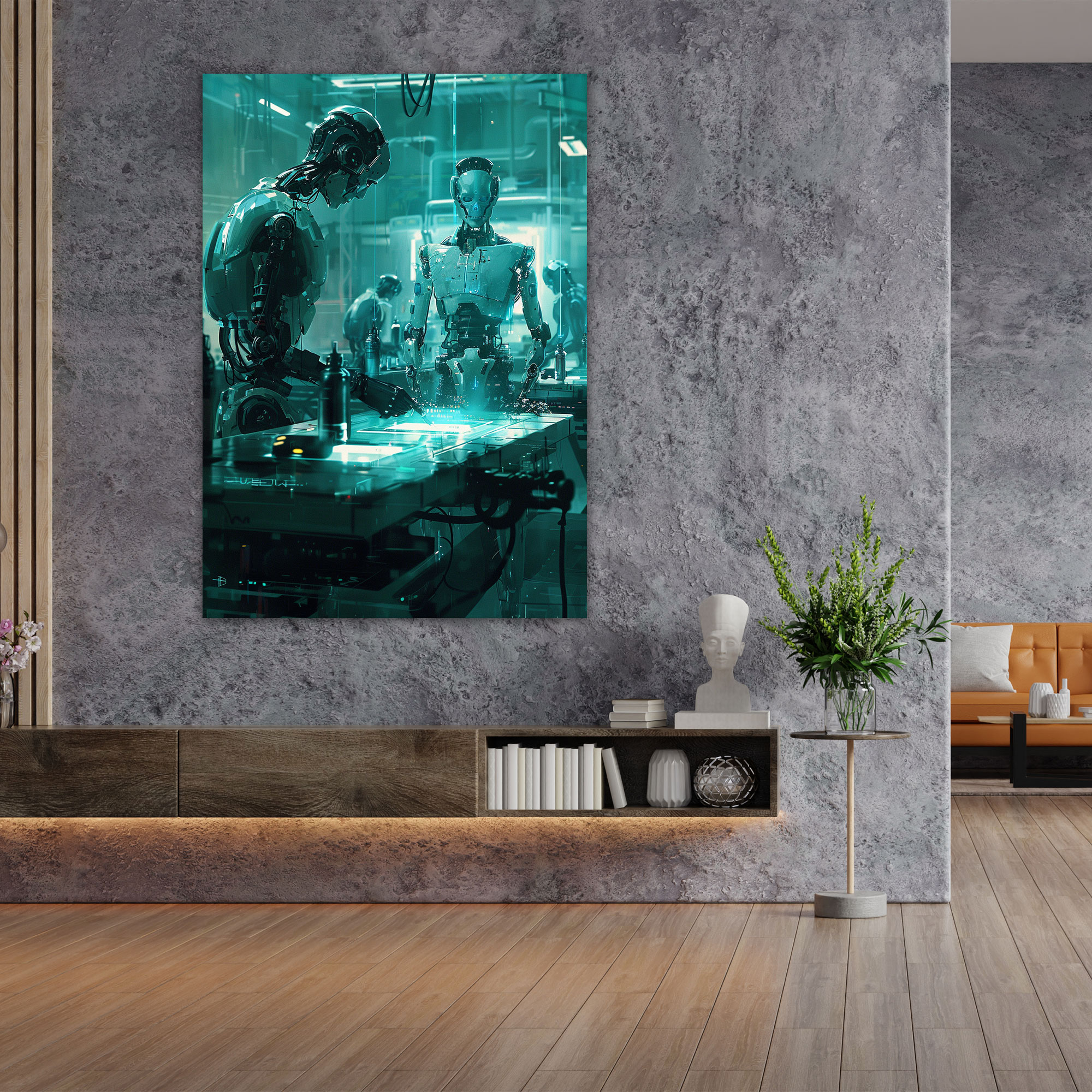 Futurism Art Style Canvas Print - Futurism, Wall Decoration, Home Decoration, Wall Art