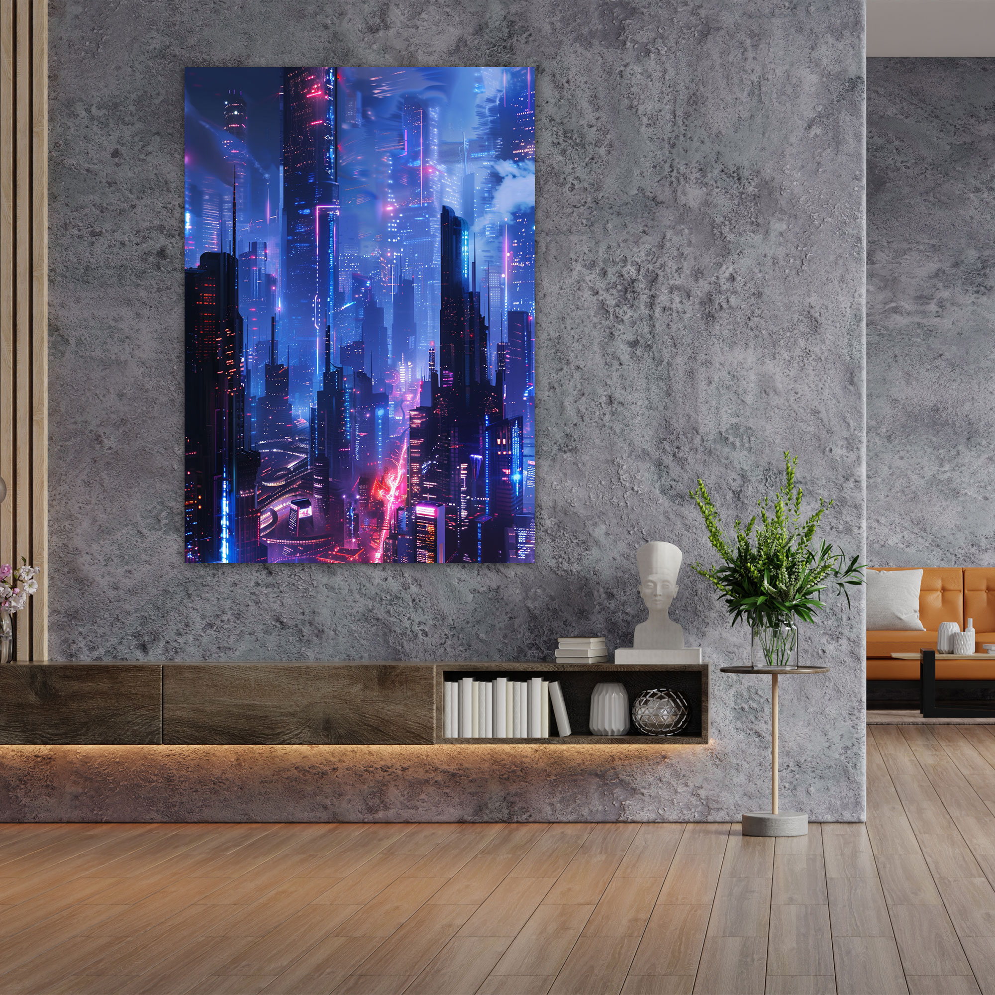 Futurism Art Style Canvas Print - Futurism, Home Decoration, Futurism Art Style, Wall Decoration
