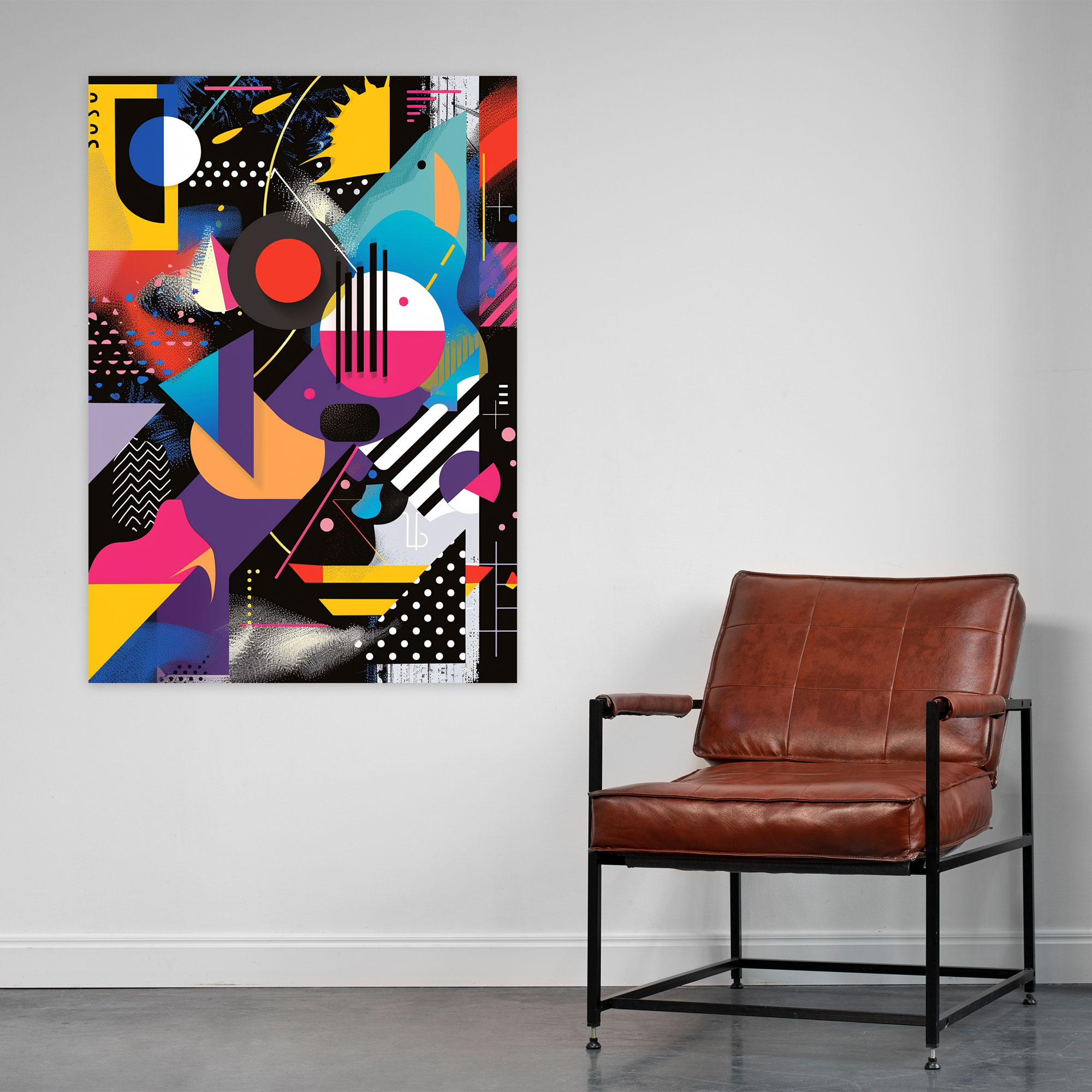 Futurism Art Style Canvas Print - Futurism, Canvas Wall Art, Wall Decoration, Wall Art