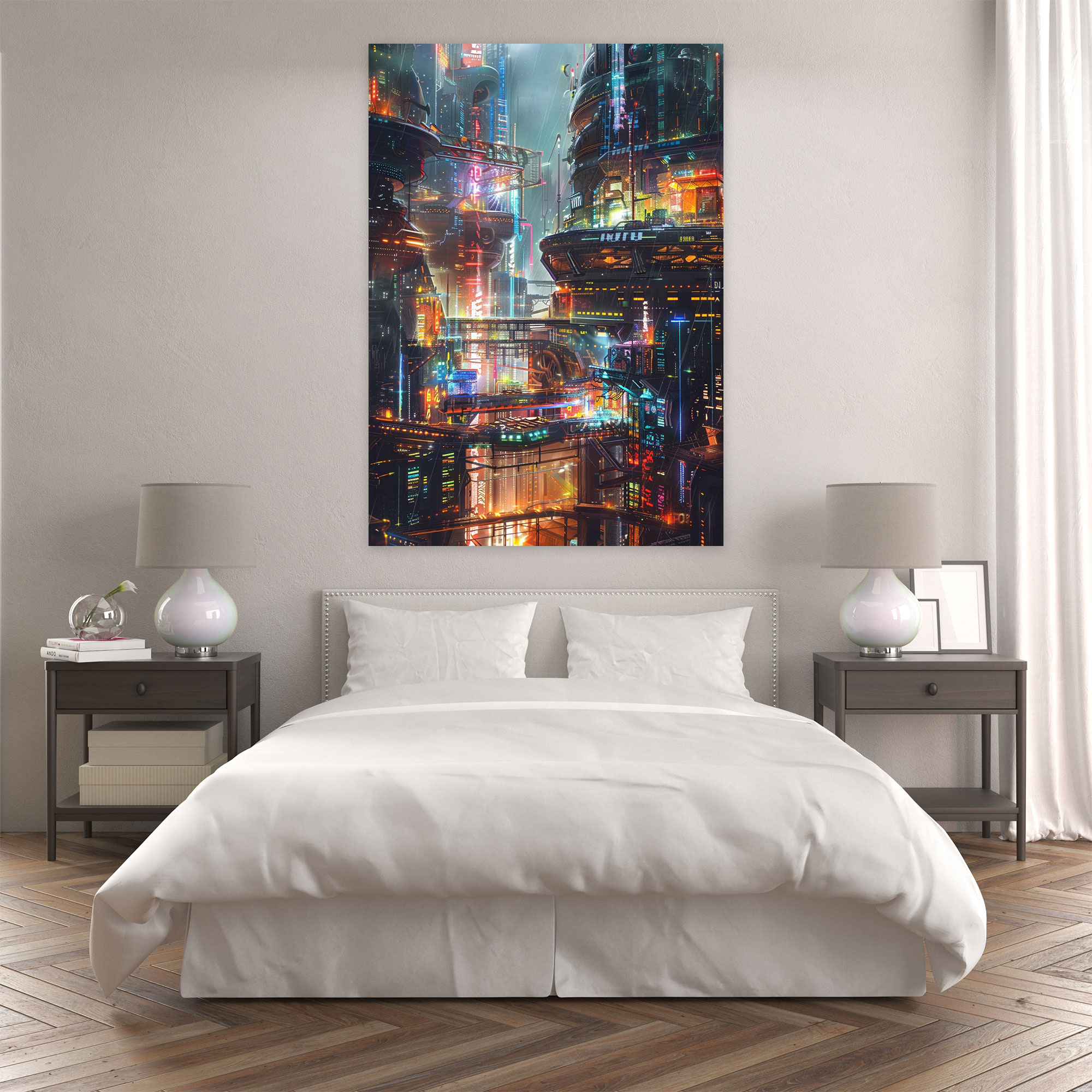 Futurism Art Style Wall Art - Futurism, Home Decoration, Wall Art, Canvas