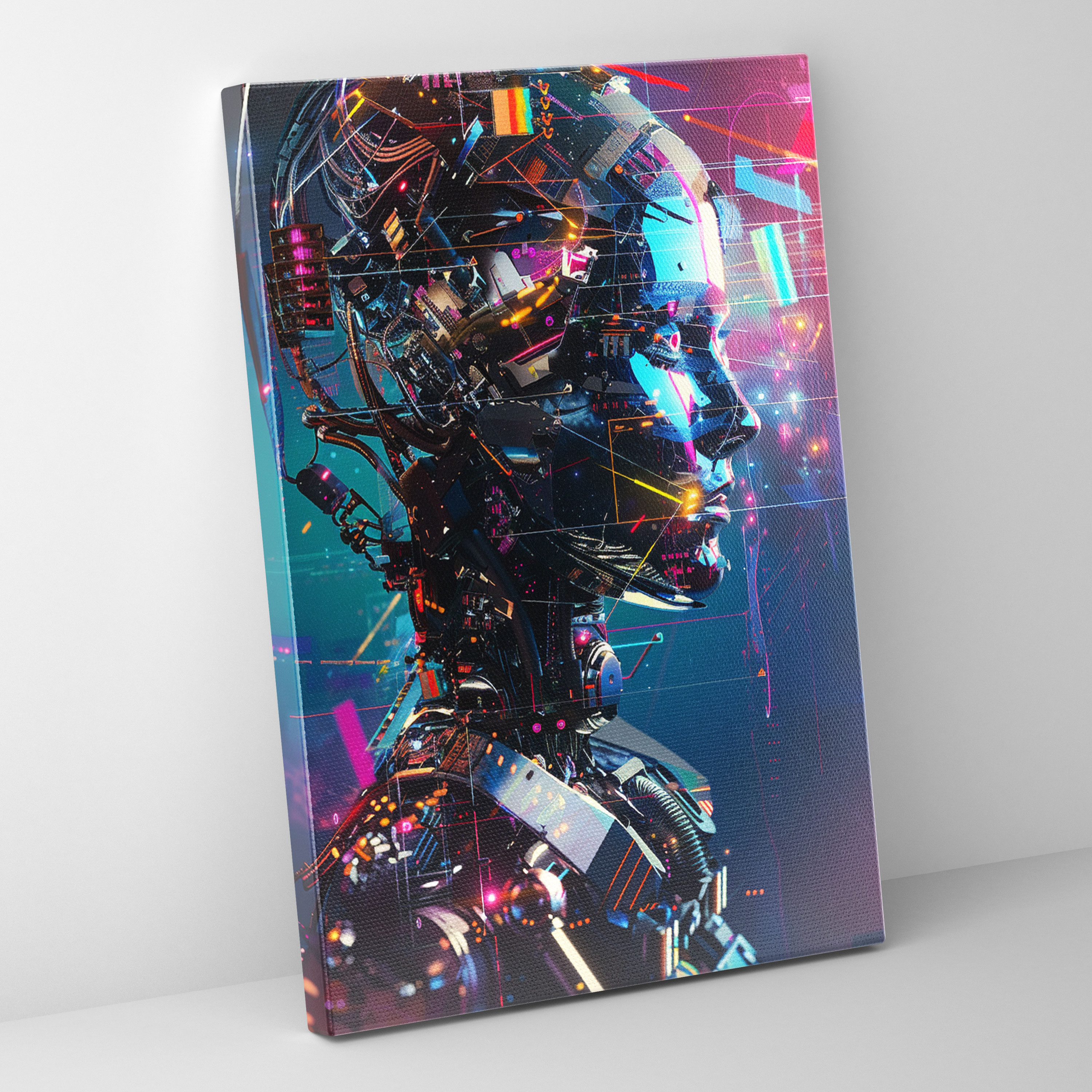 Futurism Art Style Canvas Print - Futurism, Canvas Print, Canvas Wall Art, Canvas