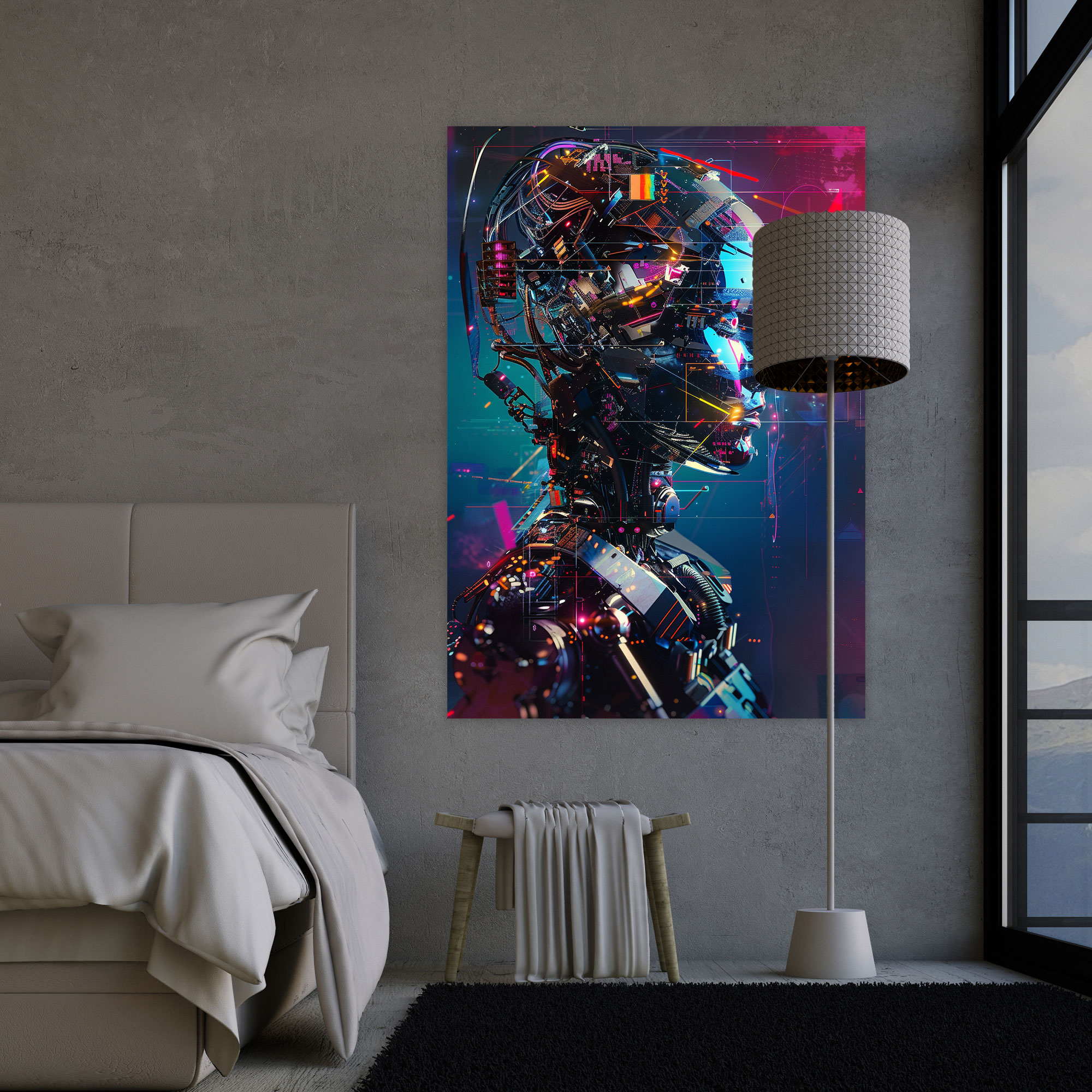 Futurism Art Style Canvas Print - Futurism, Canvas Print, Canvas Wall Art, Canvas