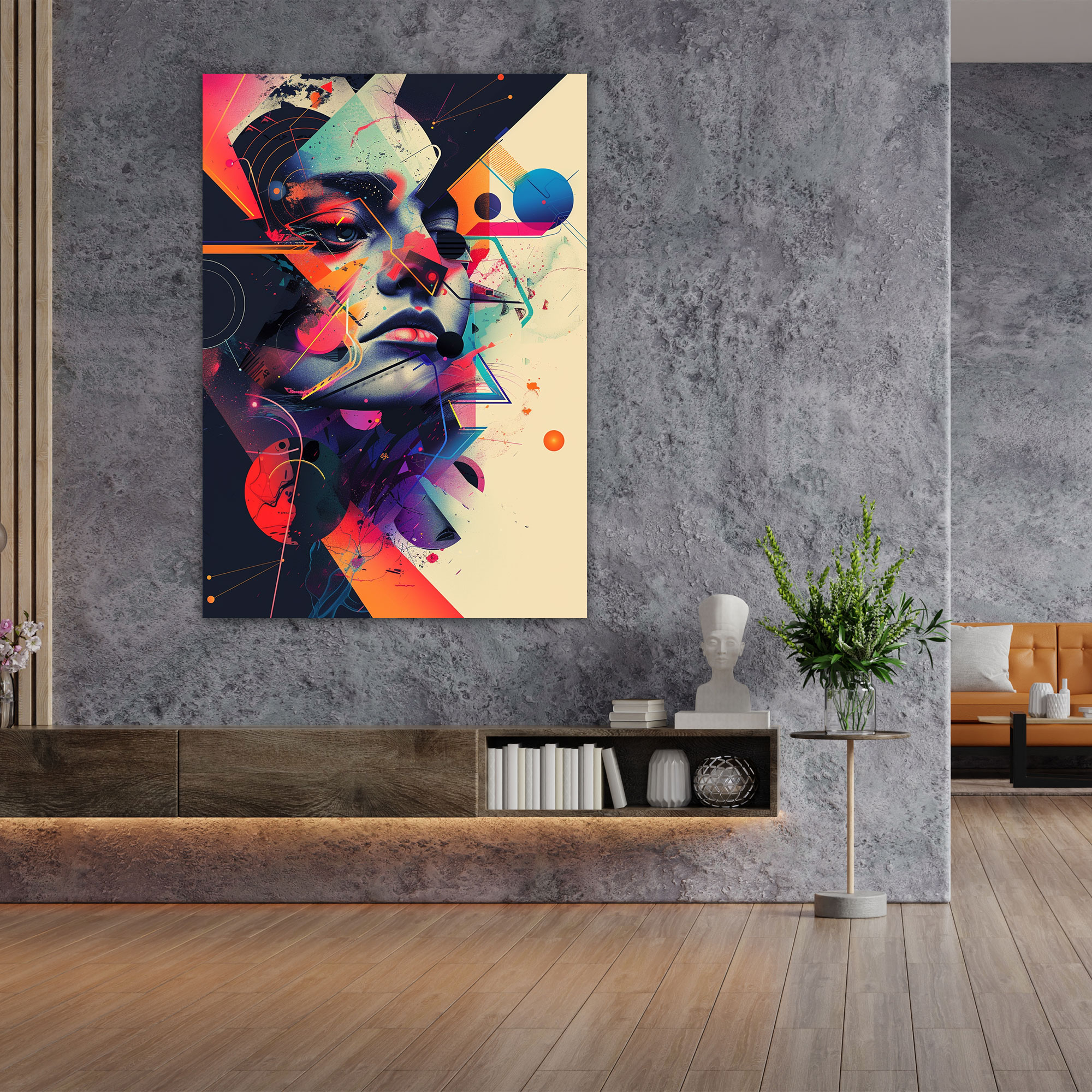 Futurism Art Style Wall Decoration - Futurism, Futurism Art Style, Canvas, Canvas Print