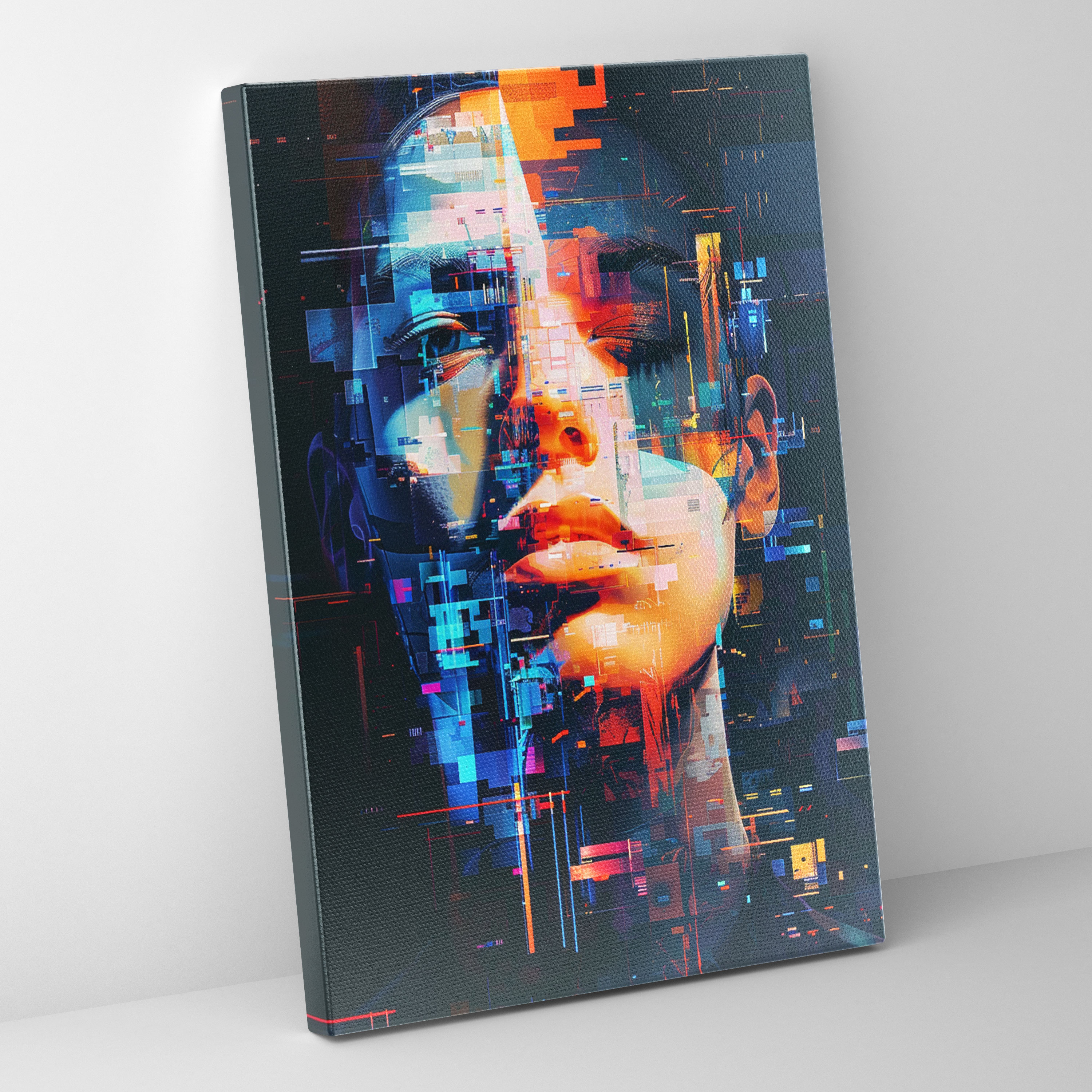 Futurism Art Style Canvas Print - Futurism, Canvas Wall Art, Home Decoration, Wall Art