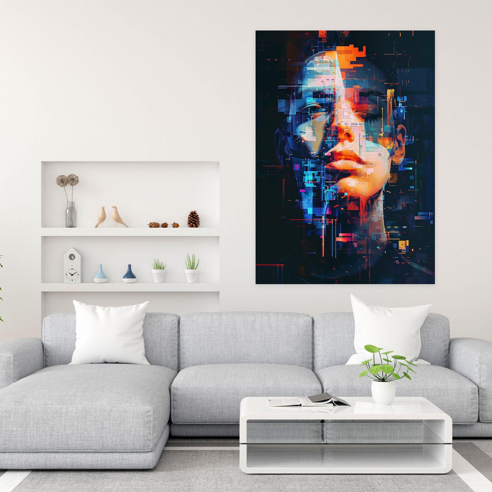 Futurism Art Style Canvas Print - Futurism, Canvas Wall Art, Home Decoration, Wall Art