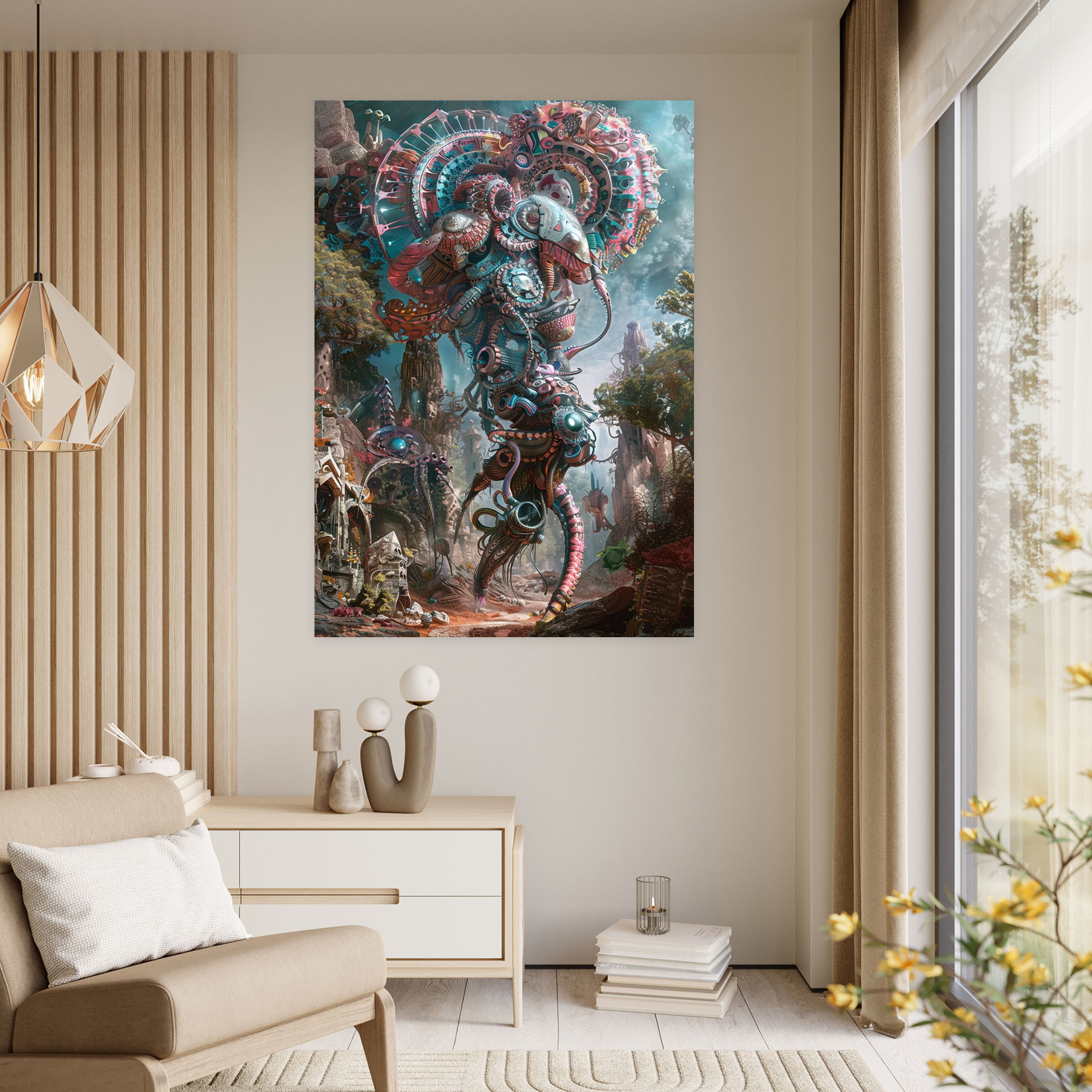 Futurism Art Style Canvas Print - Futurism, Canvas, Futurism Art Style, Wall Art