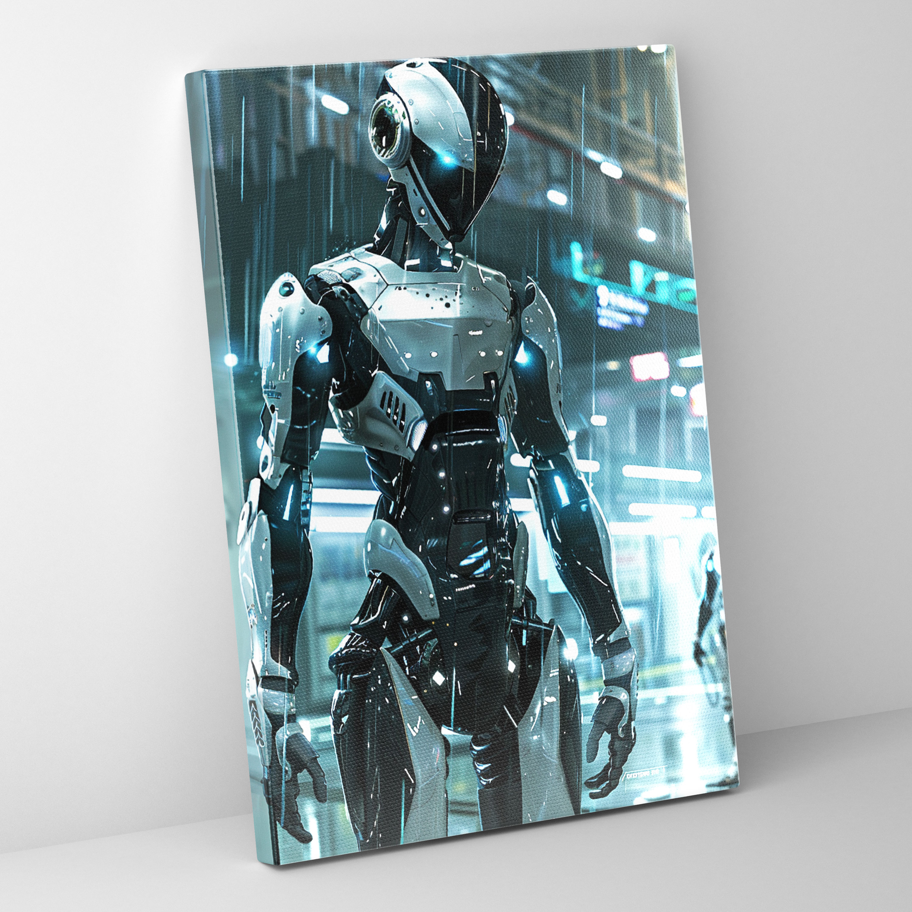 Robotic Futurism Wall Art - Futurism, Futurism Art Style, Wall Decoration, Wall Art