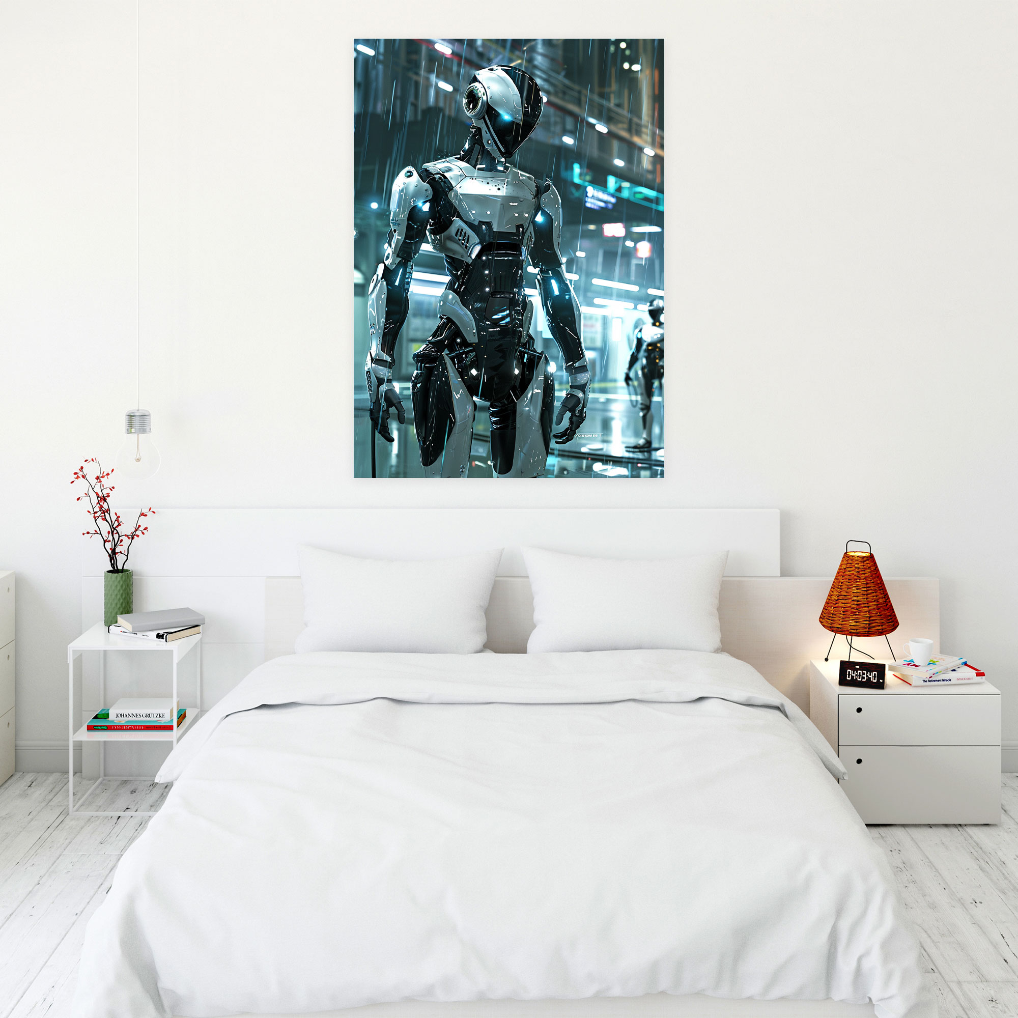 Robotic Futurism Wall Art - Futurism, Futurism Art Style, Wall Decoration, Wall Art