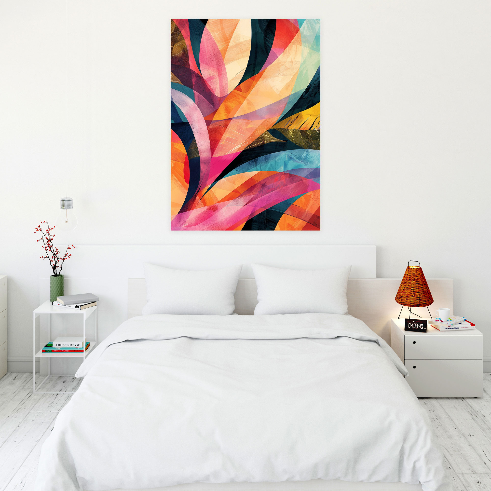 Organic Futurism Wall Art - Futurism, Futurism Art Style, Wall Decoration, Home Decoration