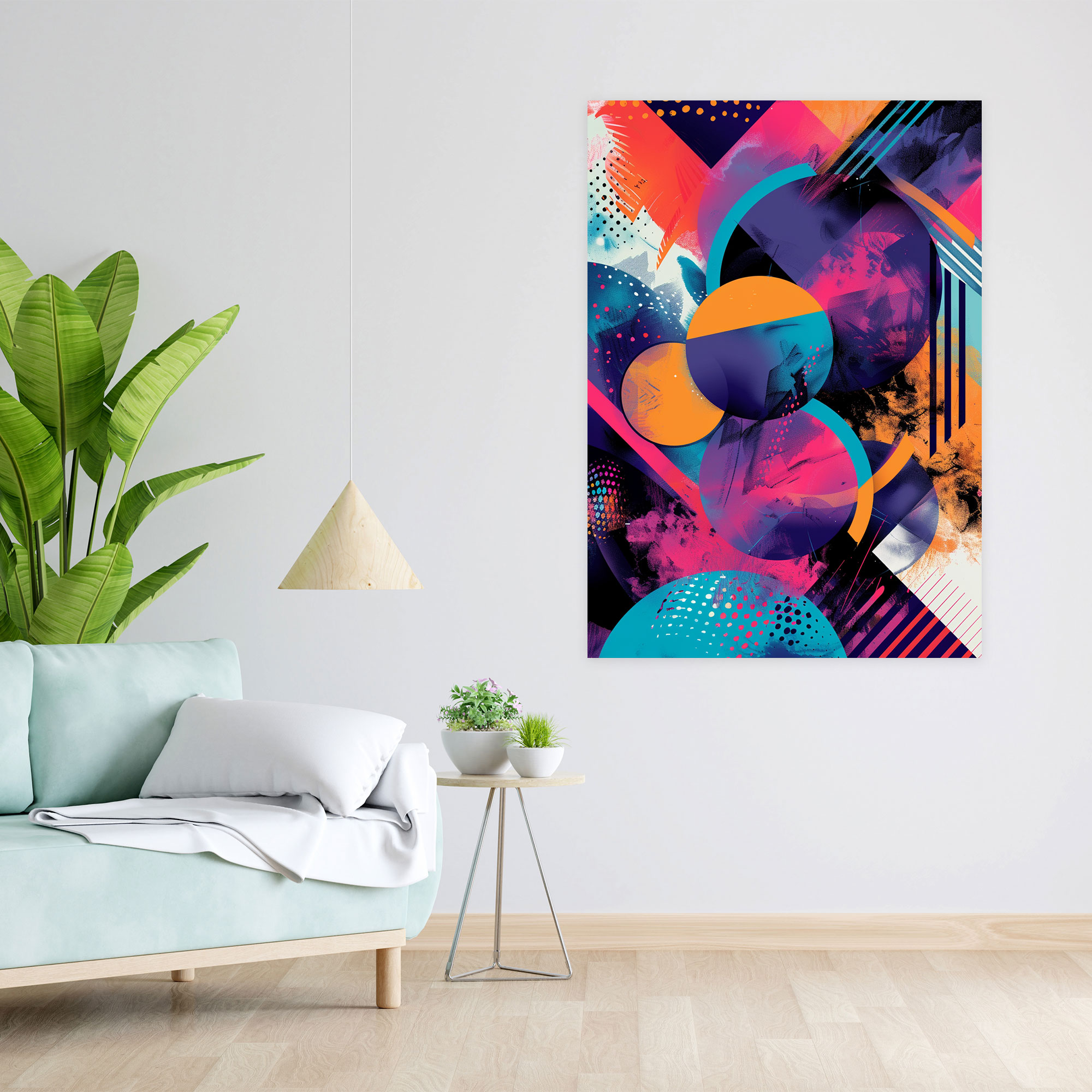 Futurism Art Style Wall Art - Futurism, Wall Decoration, Home Decoration, Futurism Art Style