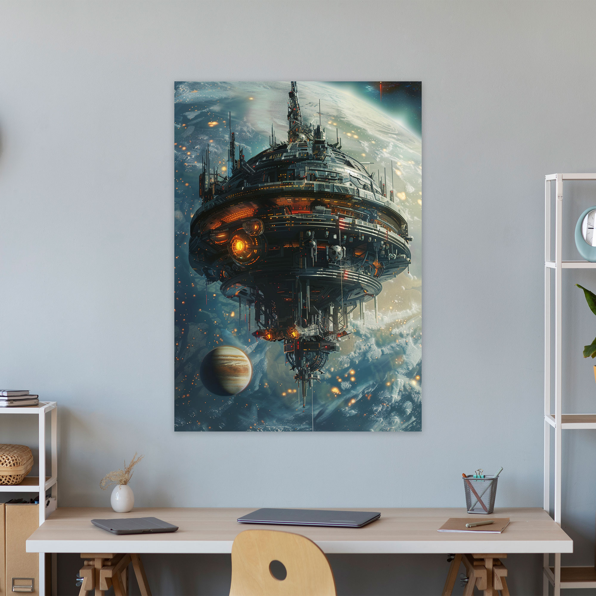 Futurism Art Style Canvas Print - Futurism, Home Decoration, Canvas Wall Art, Canvas Print