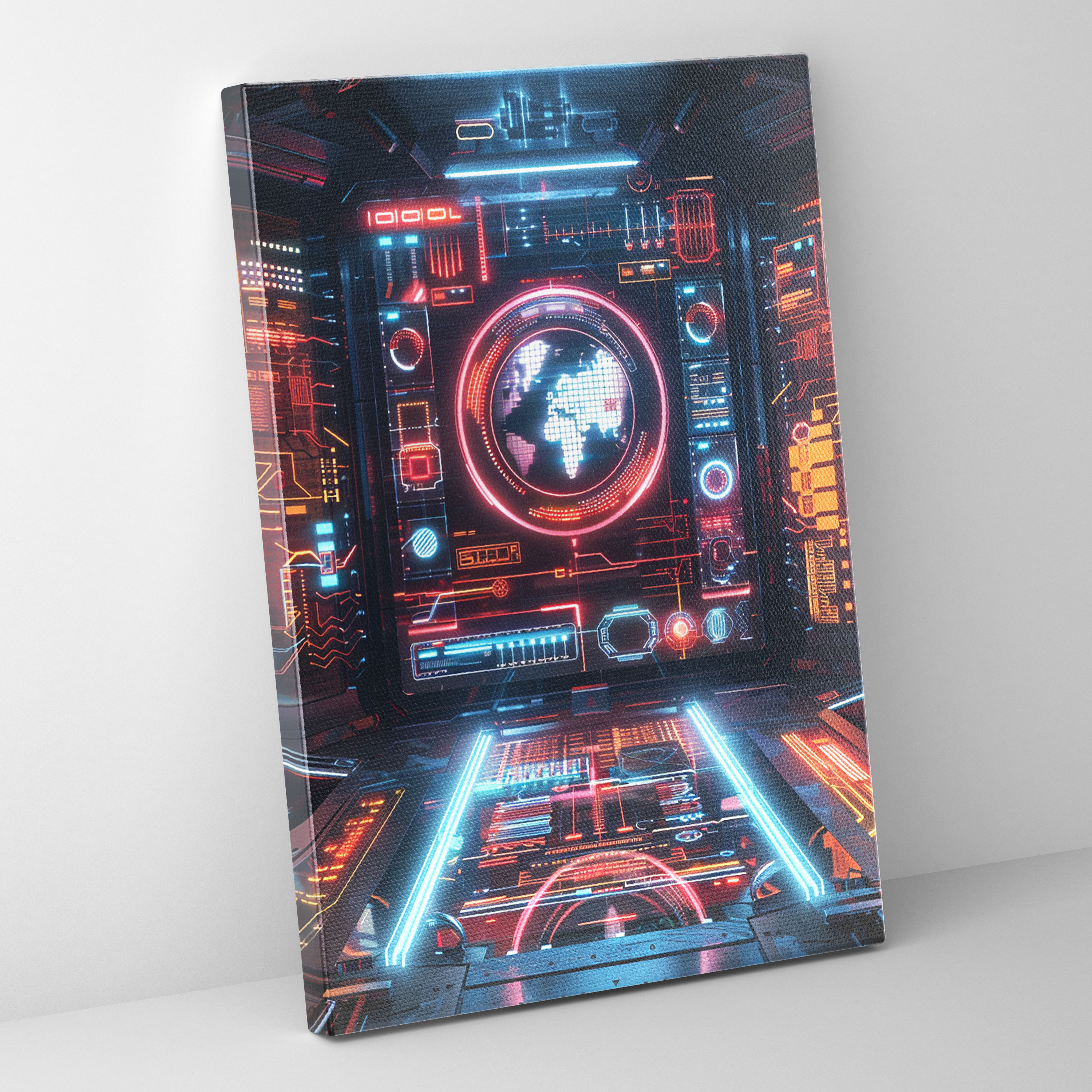 Futurism Art Style Wall Art - Futurism, Canvas Print, Wall Art, Home Decoration