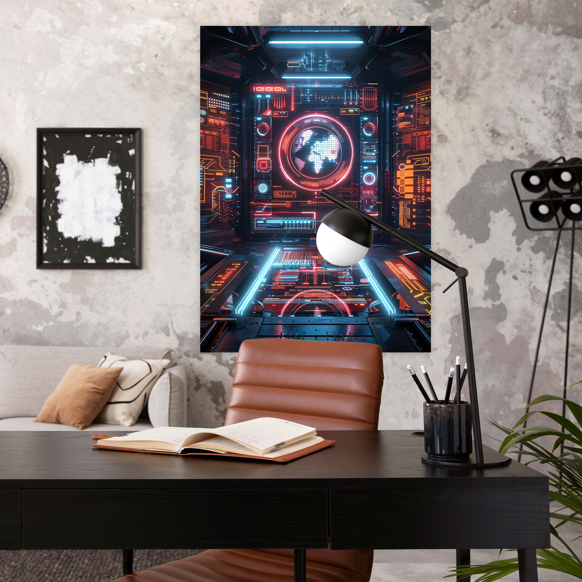 Futurism Art Style Wall Art - Futurism, Canvas Print, Wall Art, Home Decoration