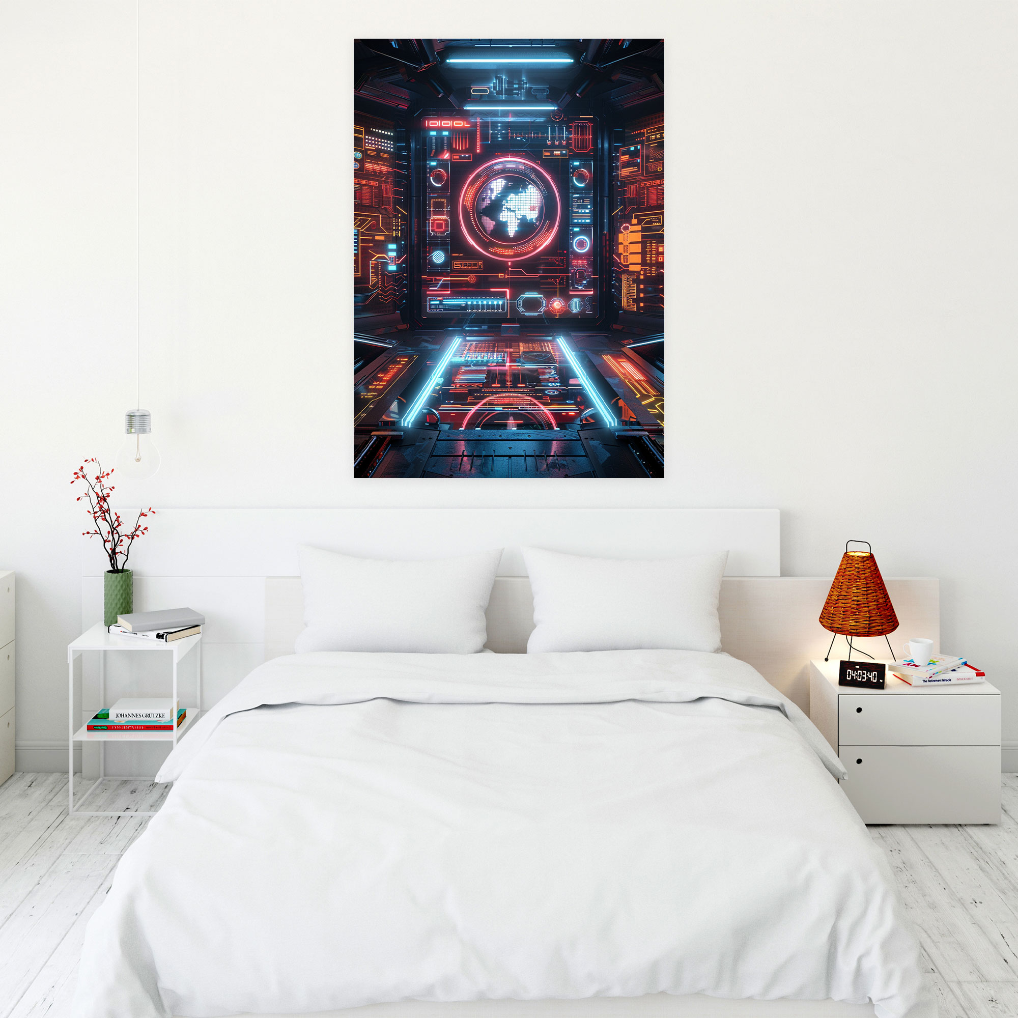 Futurism Art Style Wall Art - Futurism, Canvas Print, Wall Art, Home Decoration