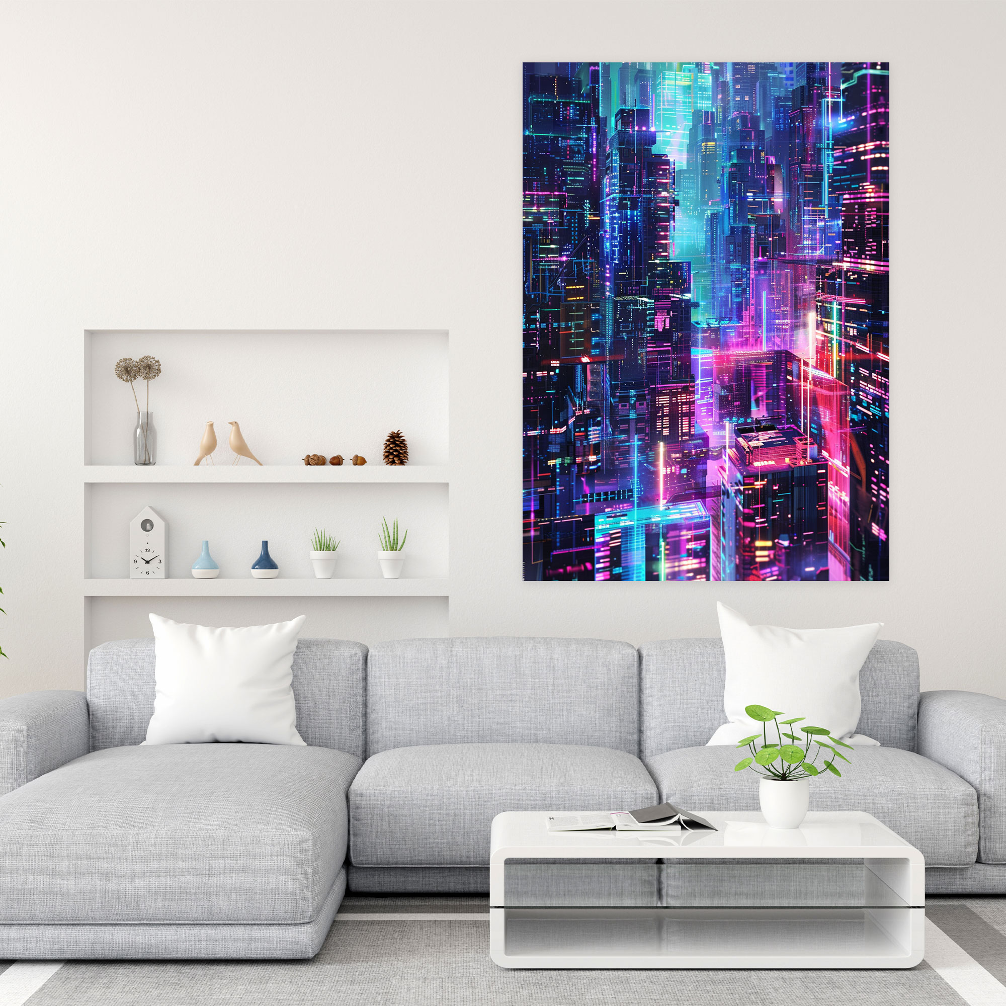 Futurism Art Style Wall Art - Futurism, Canvas Print, Wall Decoration, Canvas