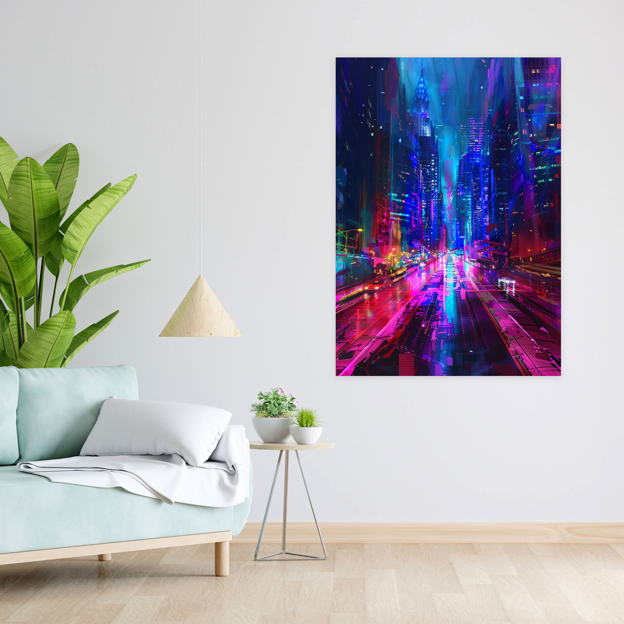 Futurism Art Style Canvas Print - Futurism, Wall Decoration, Canvas, Canvas Print